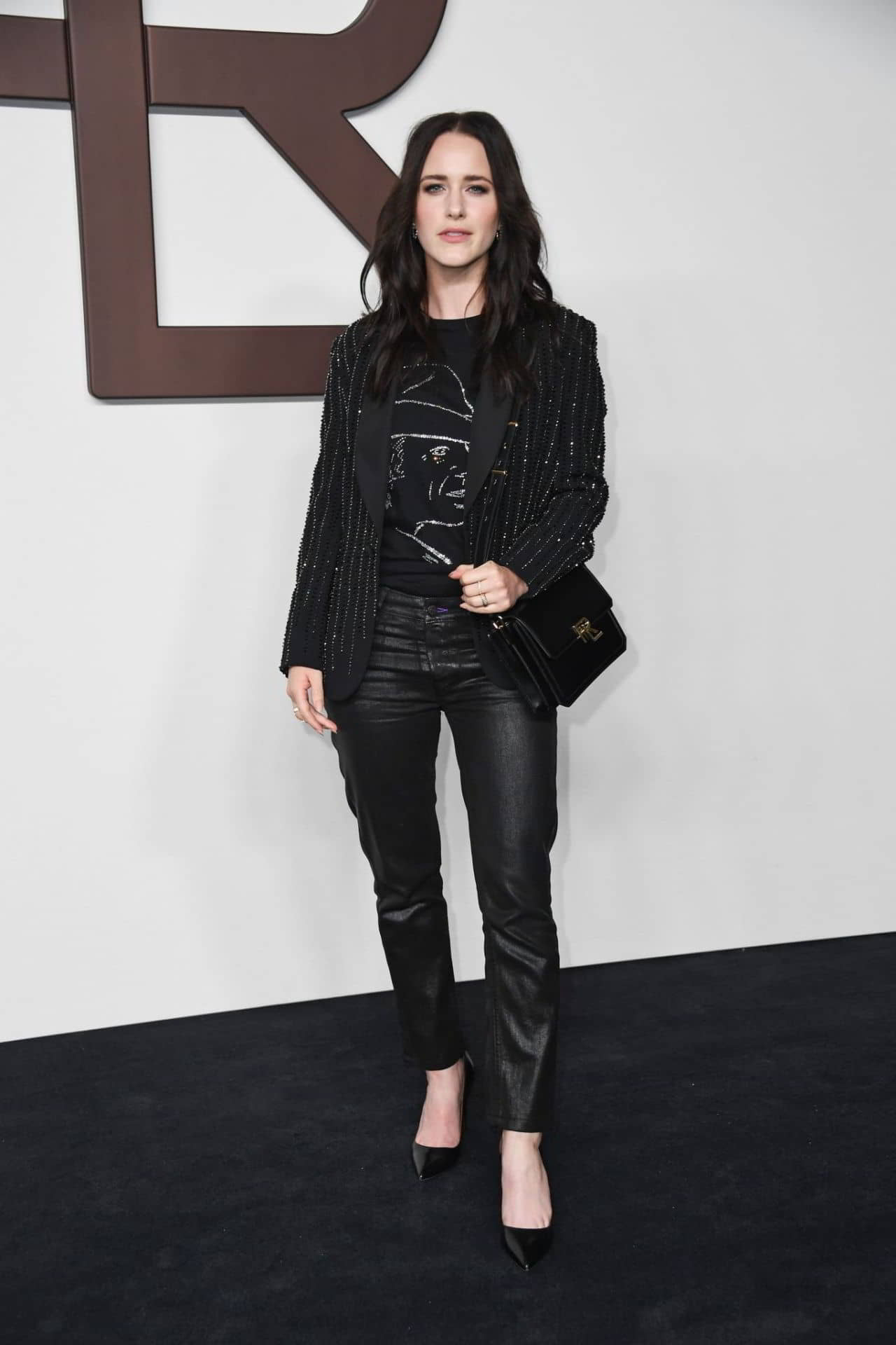 Rachel Brosnahan at Ralph Lauren Ready To Wear Fashion Show in Brooklyn, September 8, 2023 - 1