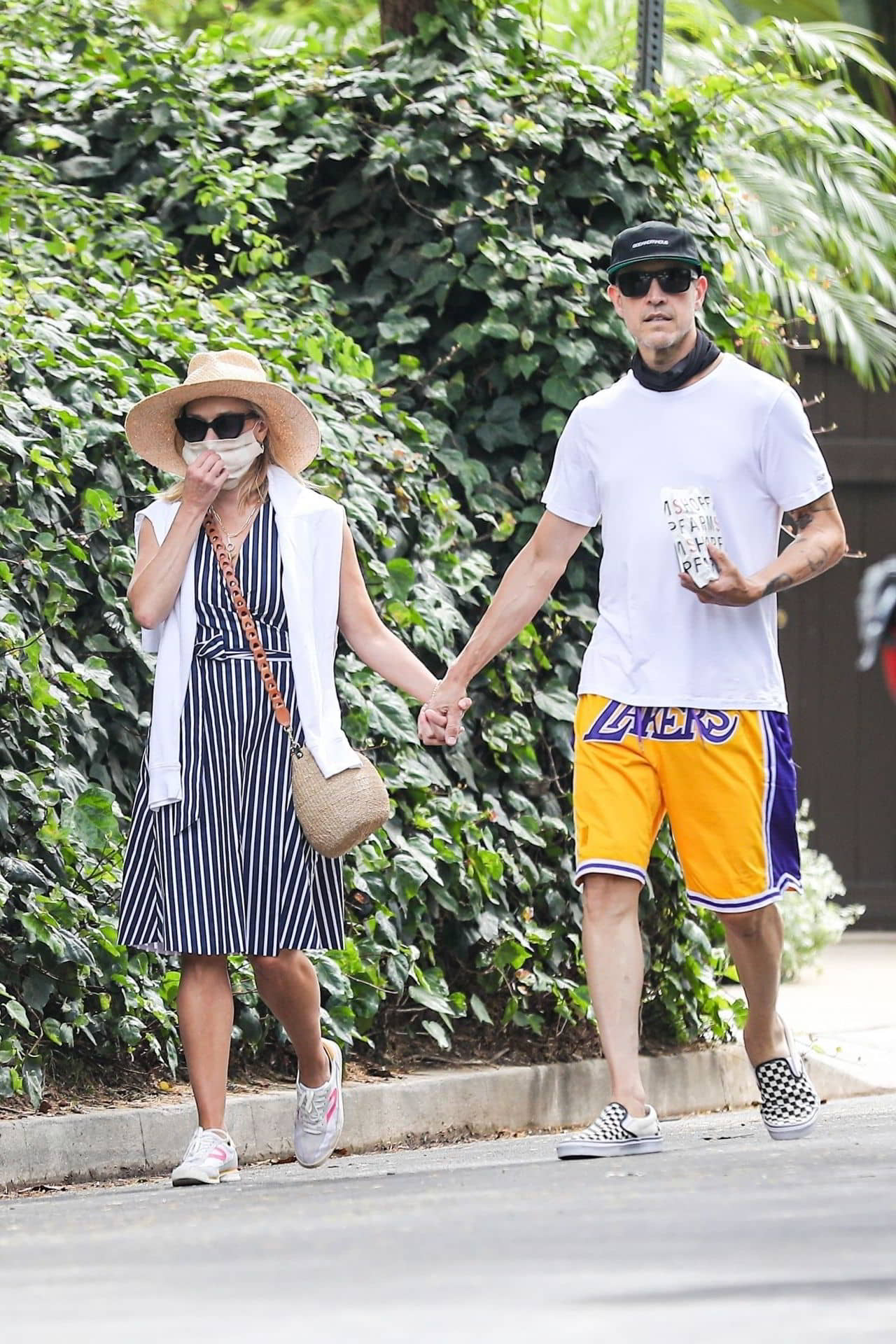 Reese Witherspoon and Jim Toth Take a Walk to The Farmshop in LA, June 23, 2020 - 1