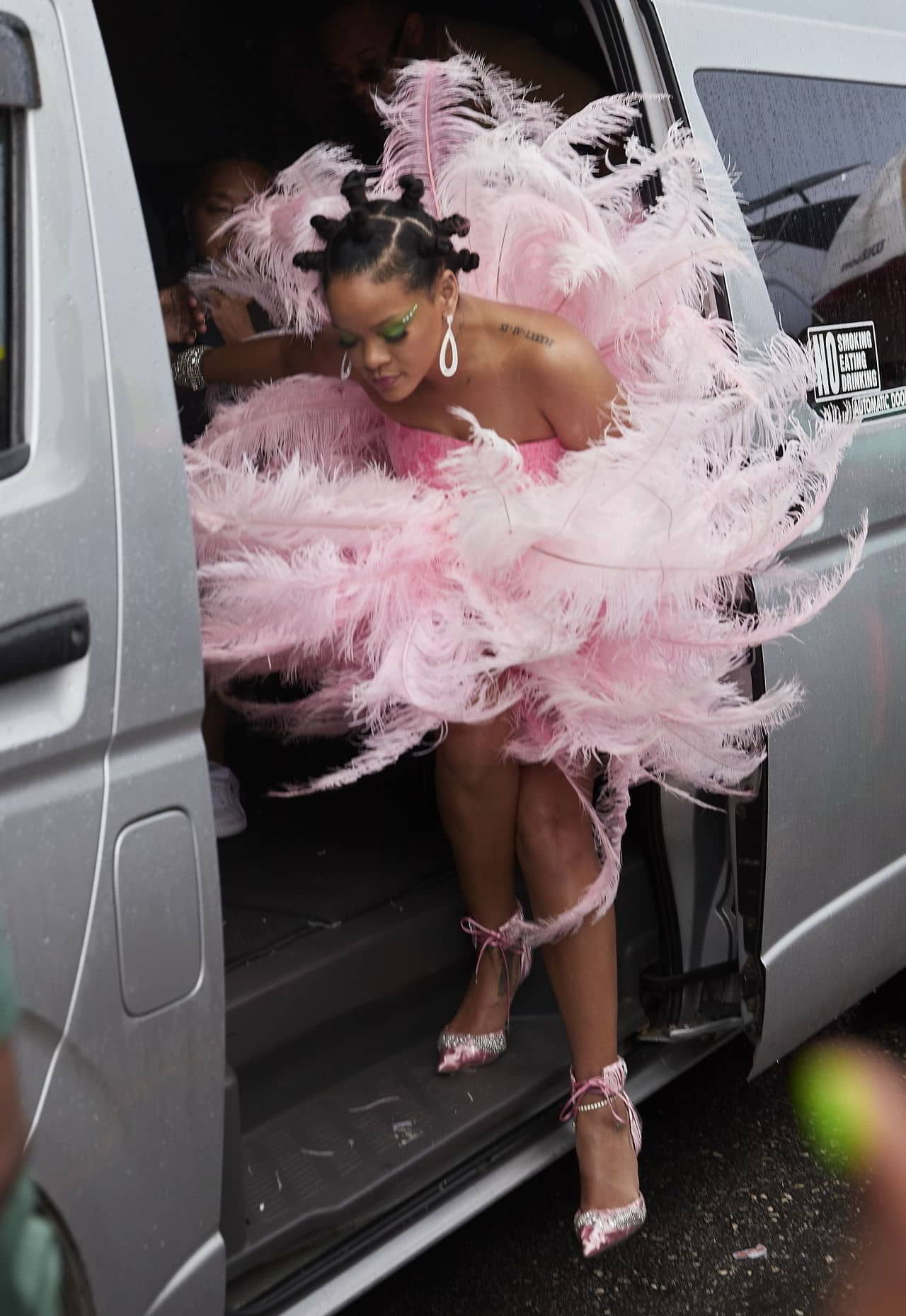 Rihanna in a Costume at Barbados Kadooment Day Parade, August 5, 2019 - 1