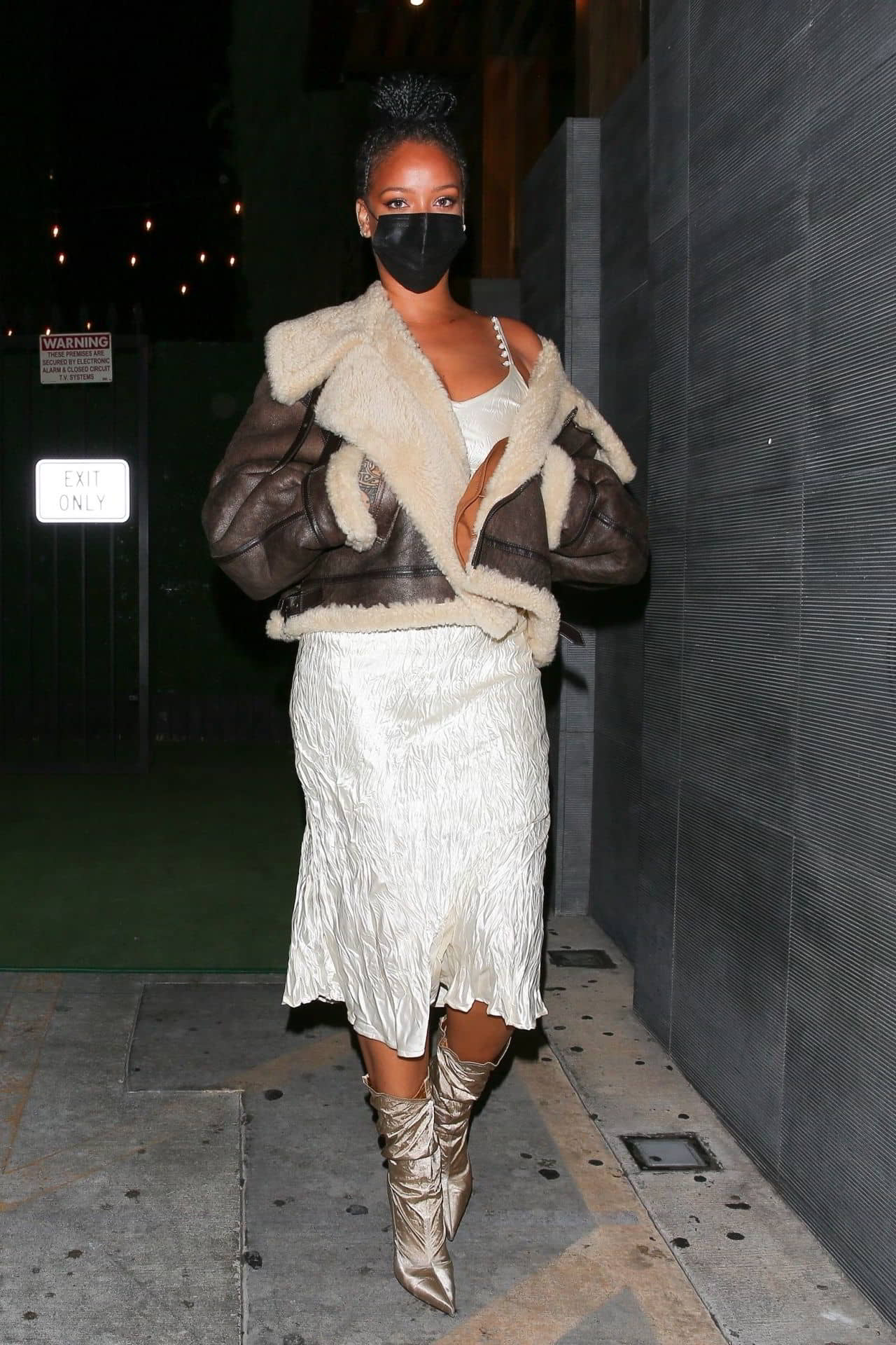 Rihanna Night Out Style at Nobu in West Hollywood, March 23, 2021 - 1