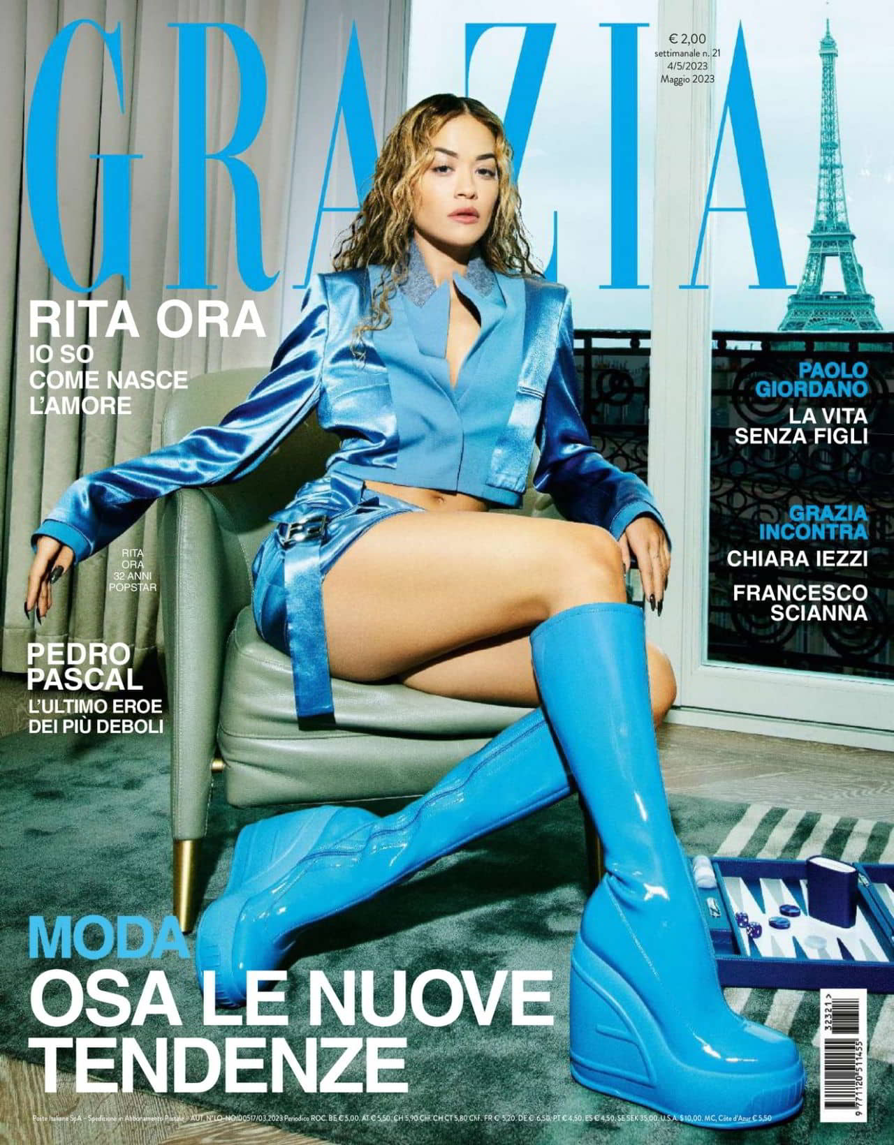 Rita Ora for Grazia Magazine Italy May 4, 2023 Issue - 1