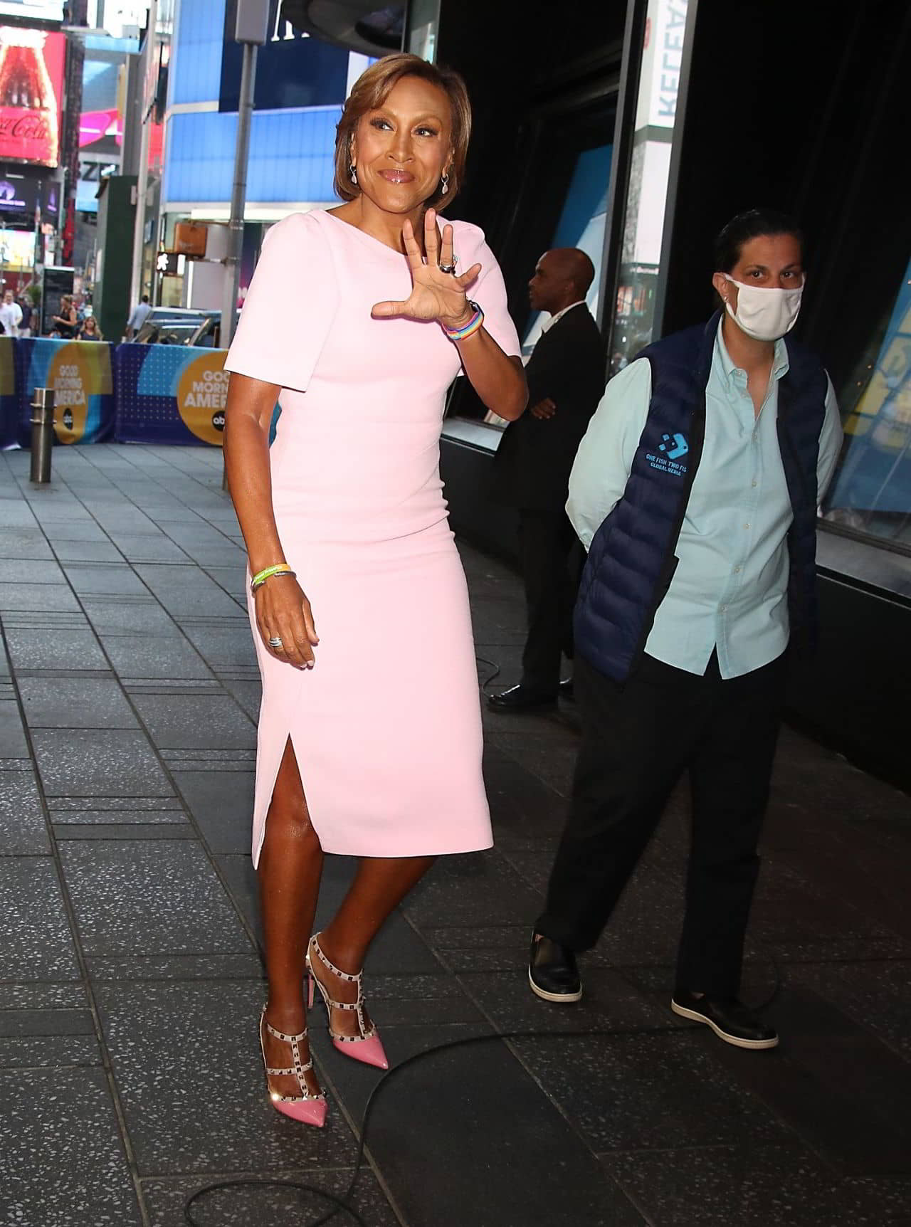 Robin Roberts on The Good Morning America Set in New York, July 13, 2022 - 1