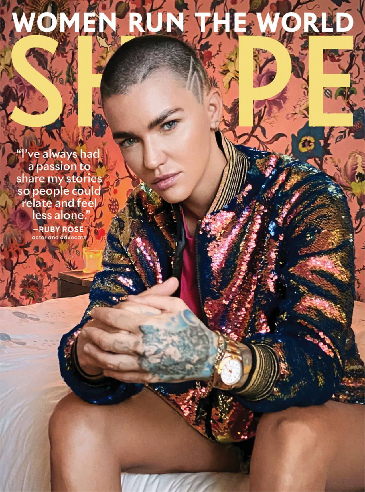 Ruby Rose Turner for Shape USA September 2020 Issue - 1