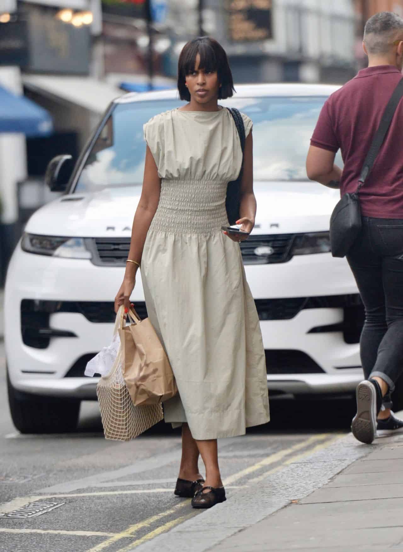 Sabrina Dhowre Elba's Street Style Soho in London - June 29, 2024 - Actress's London Look - 1