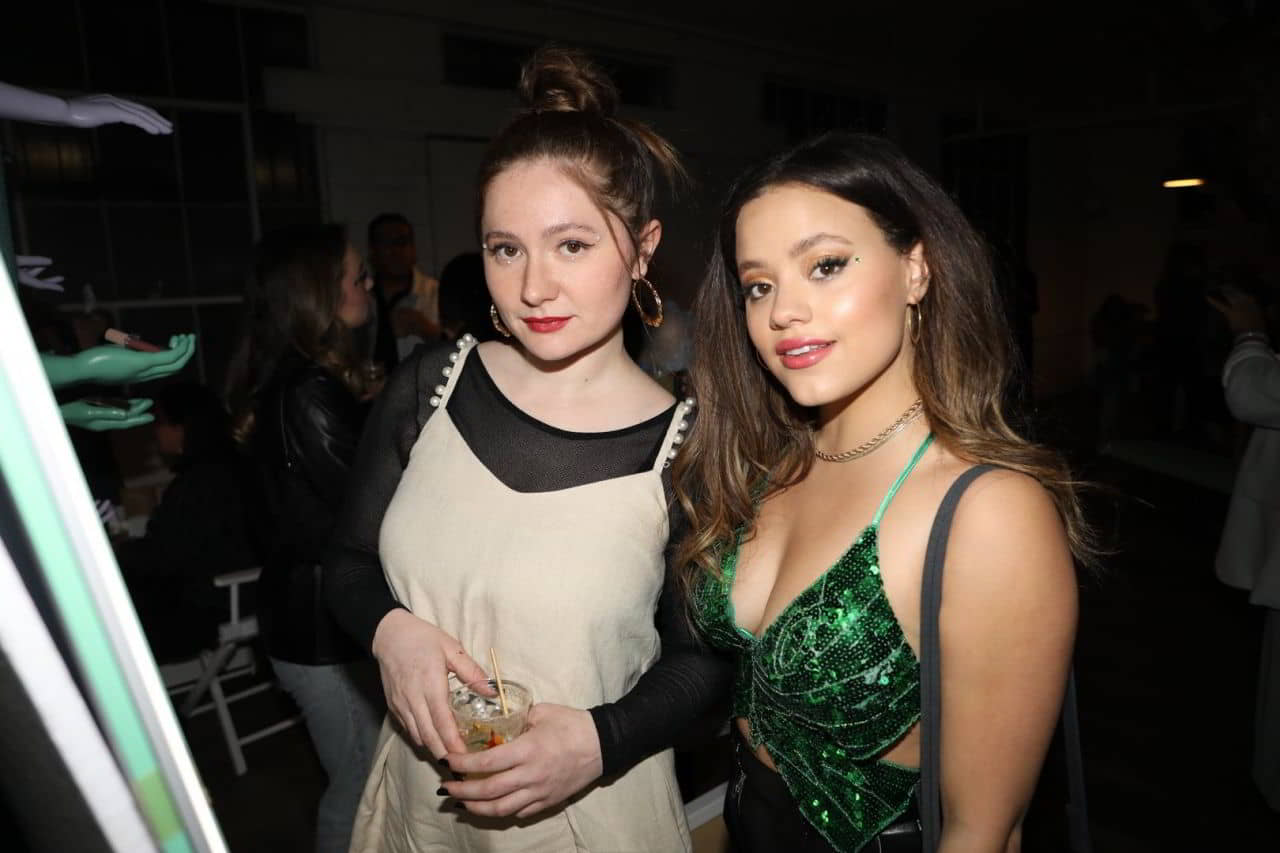 Sarah Jeffery and Emma Kenney at Pley Beauty Pop-Up Event in LA, February 24, 2022 - 1