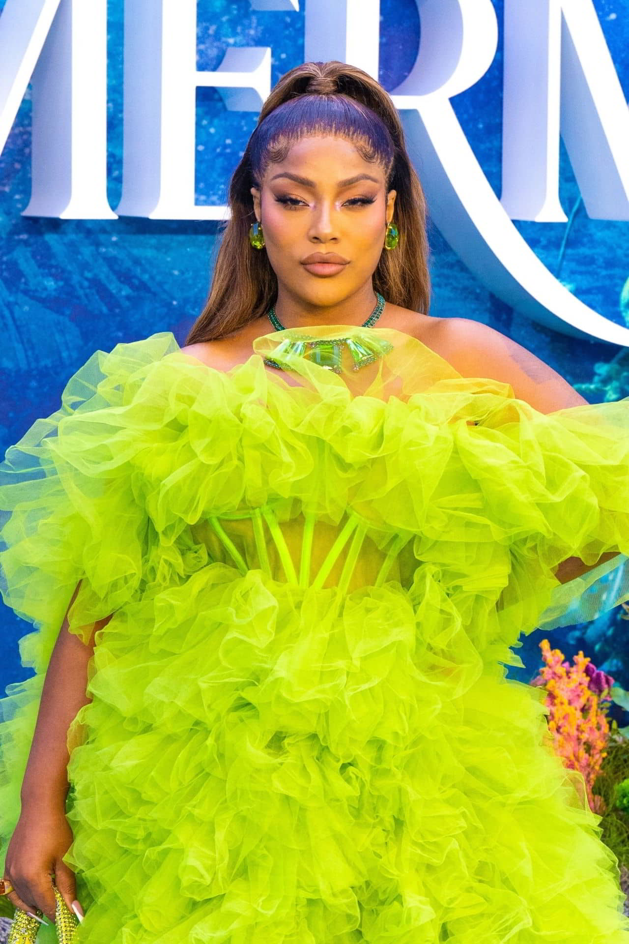 Stefflon Don at The Little Mermaid Premiere in London, May 15, 2023 - 1