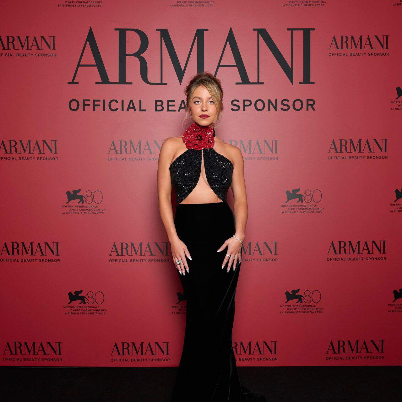 Sydney Sweeney Armani Beauty Dinner in Venice September 1, 2023 - Actress's Italian Evening - 1