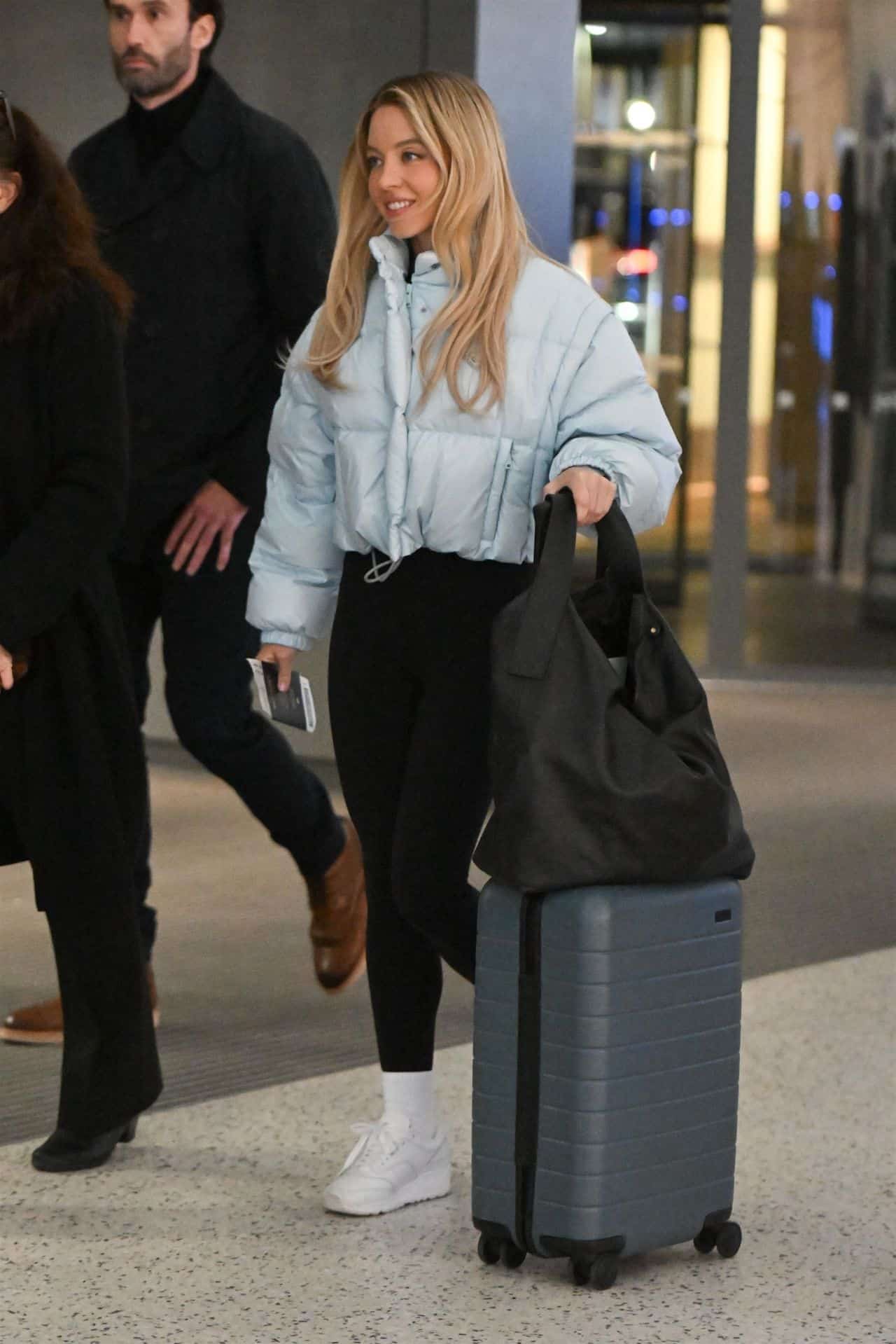 Sydney Sweeney at JFK Airport in New York December 12, 2023 - Airport Style - 1