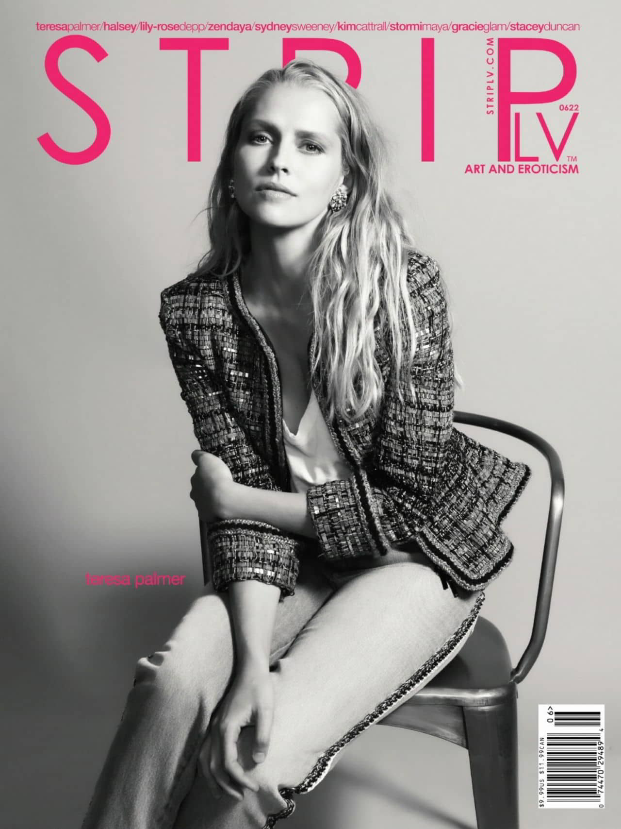 Teresa Palmer for Striplv Magazine June 2022 Issue - 1