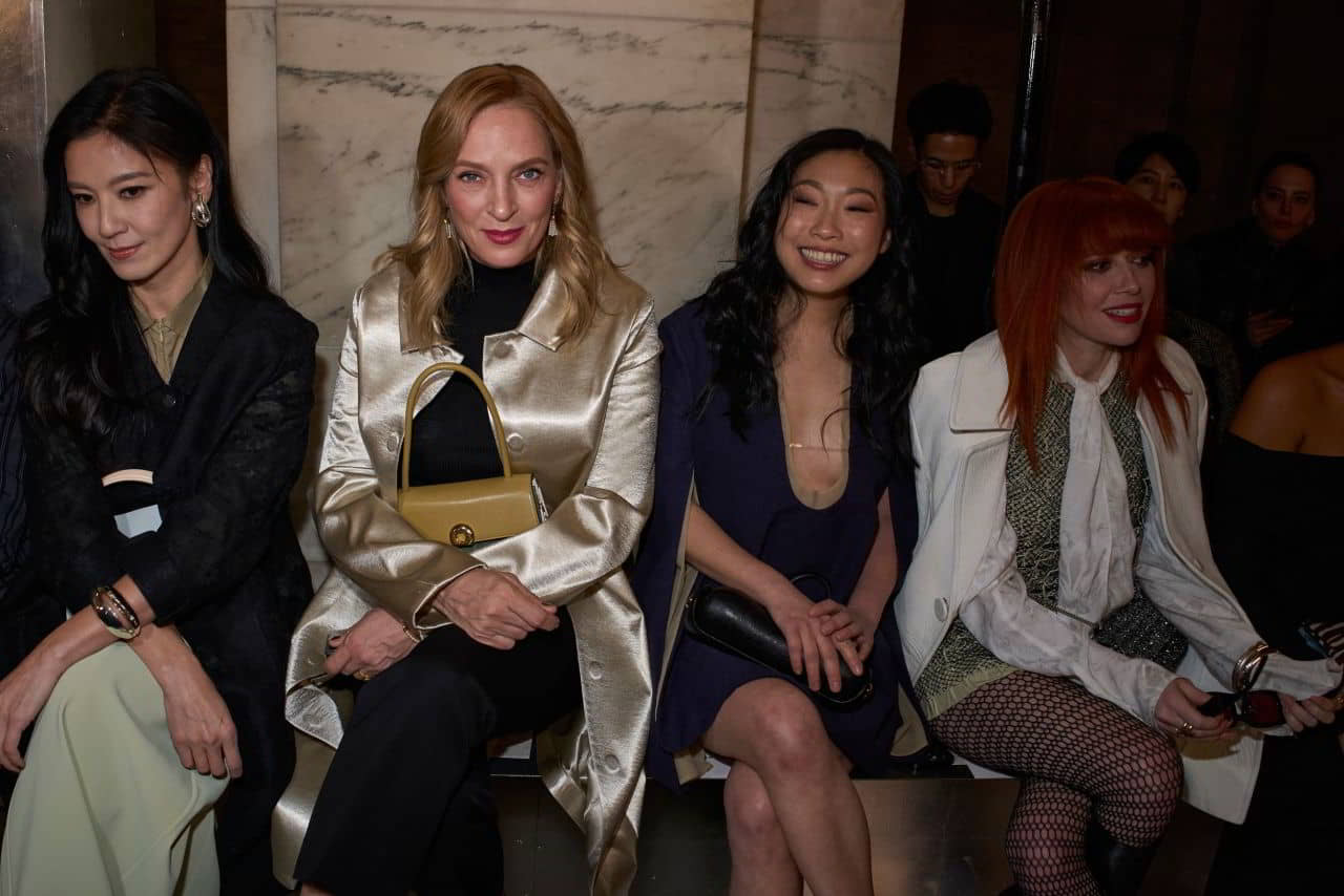 Uma Thurman at Tory Burch Show at NYFW, February 12, 2024 - 1