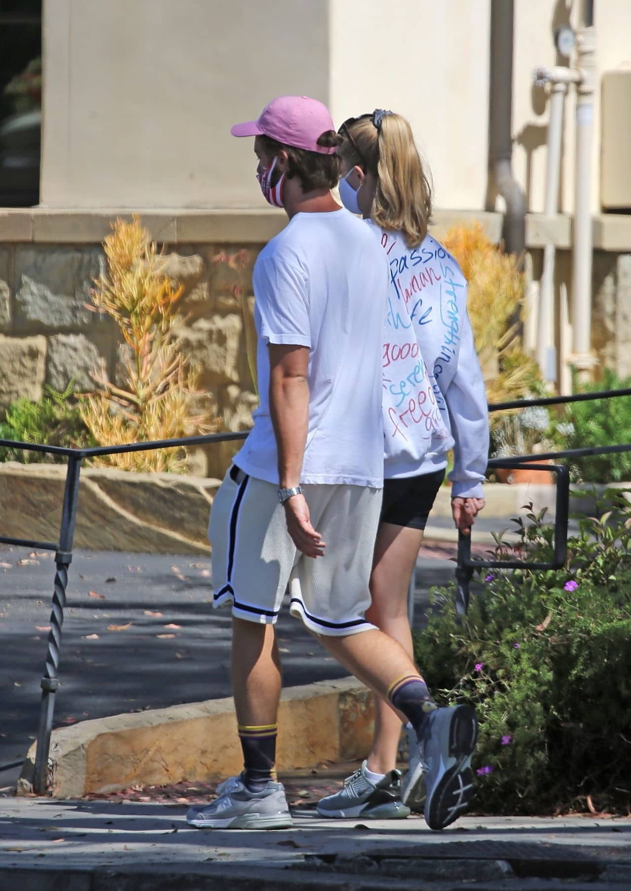 Abby Champion and Patrick Schwarzenegger in Santa Barbara - July 4, 2020 - 1