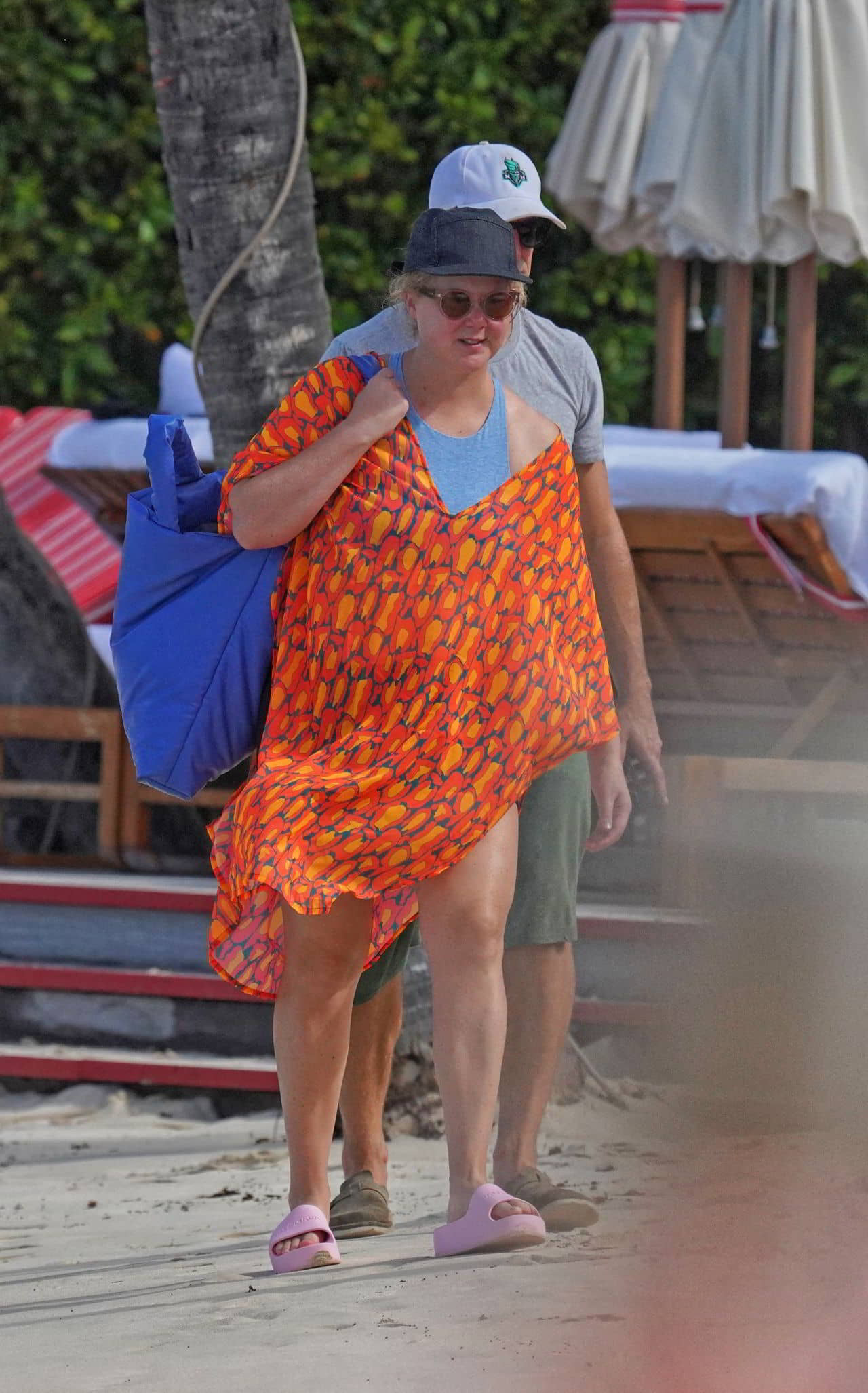 Amy Schumer at the Beach in Saint Barts - December 26, 2022 - 1