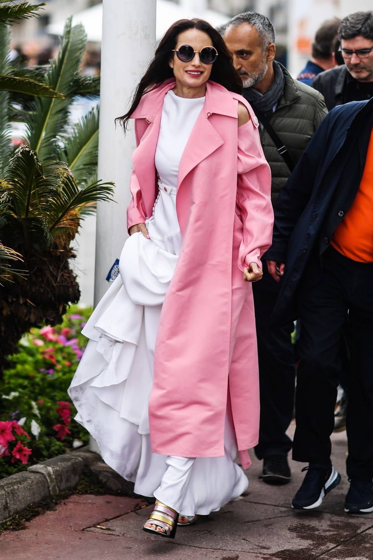 Andie Macdowell Out in Cannes – May 19, 2019