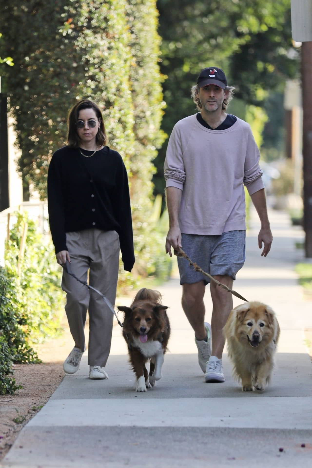 Aubrey Plaza and Jeff Baena Walk in LA - October 22, 2021 - 1