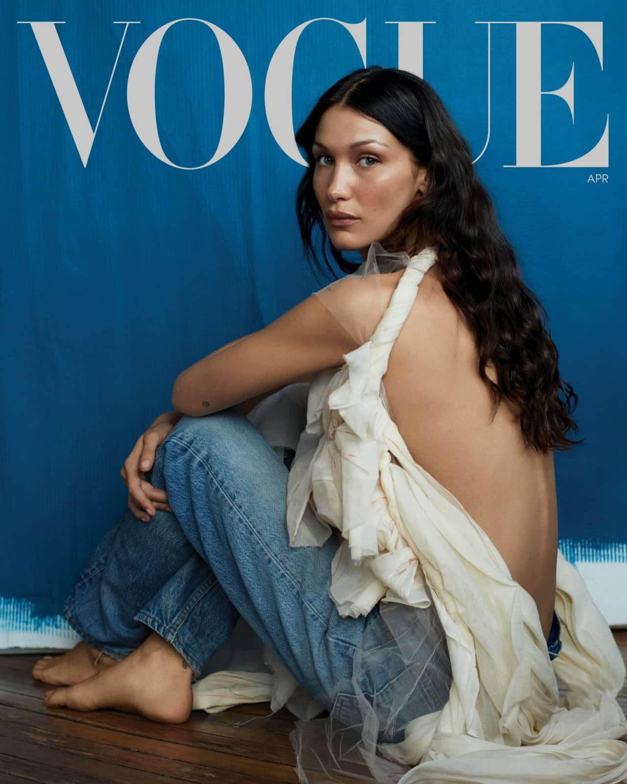 Bella Hadid's Vogue US April 2022 Feature - 1