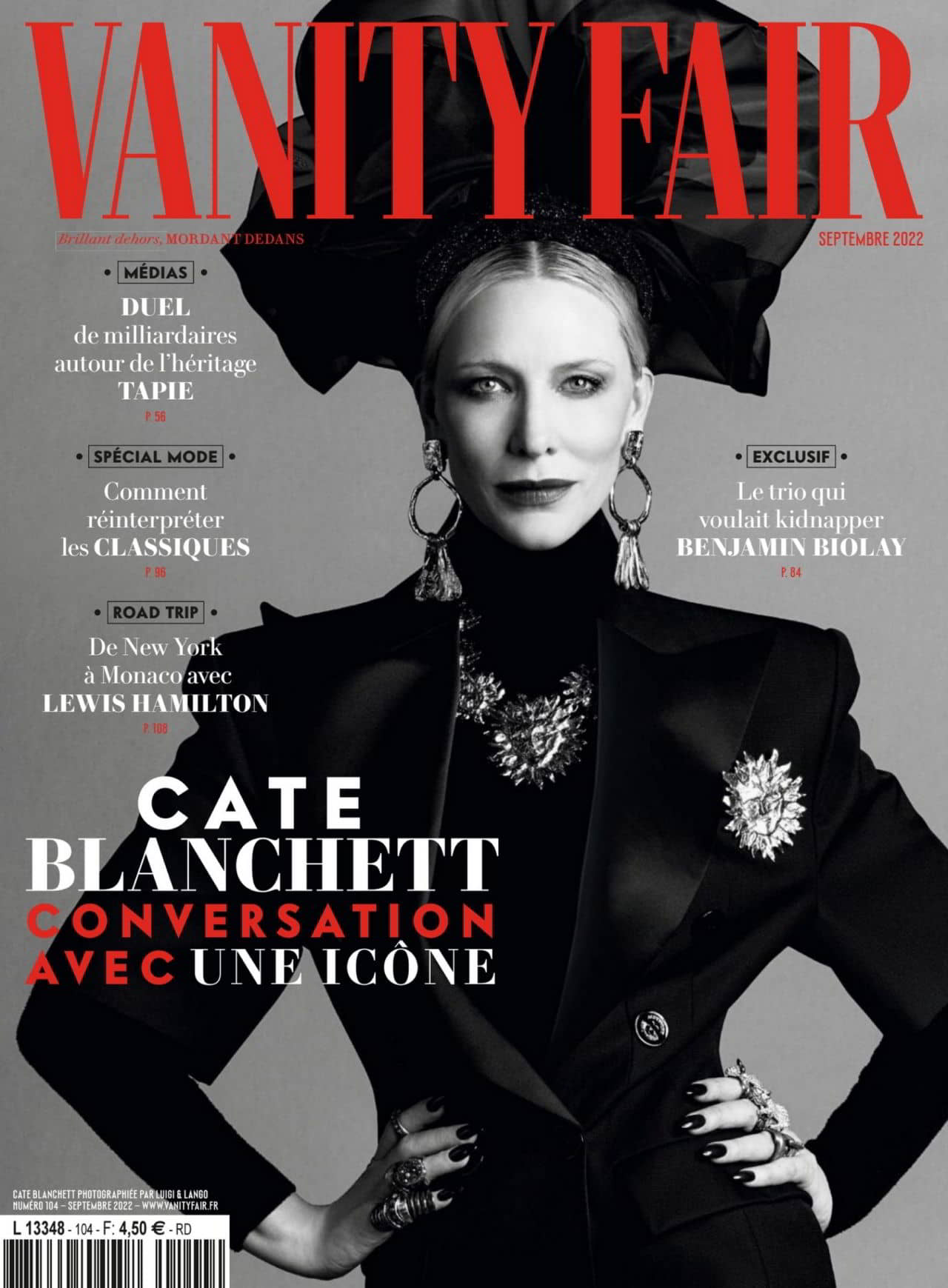 Cate Blanchett's Vanity Fair France September 2022 Issue - 1