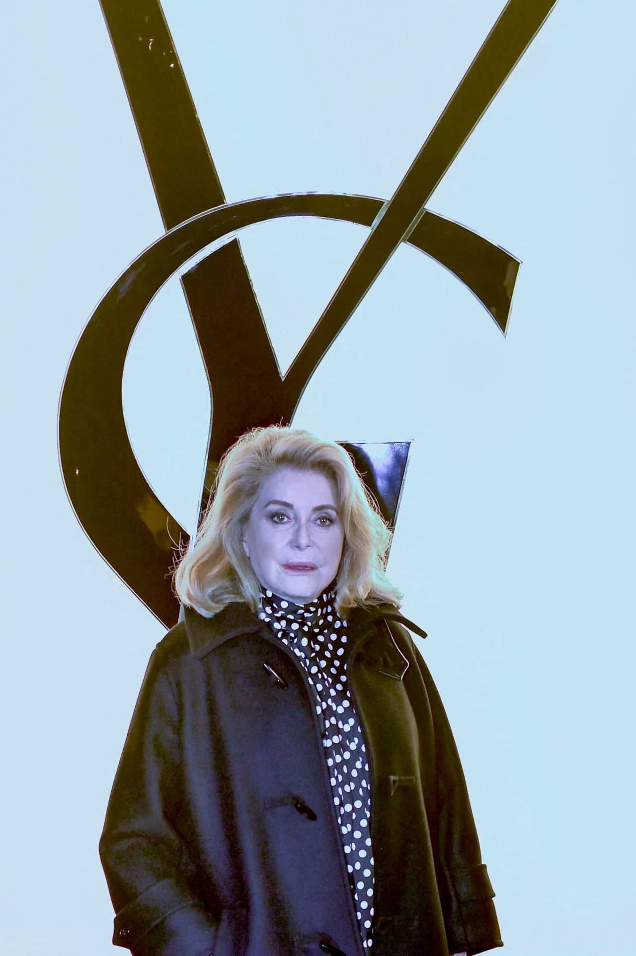 Catherine Deneuve's Attendance at YSL Show during Paris Fashion Week, February 27, 2024 - 1