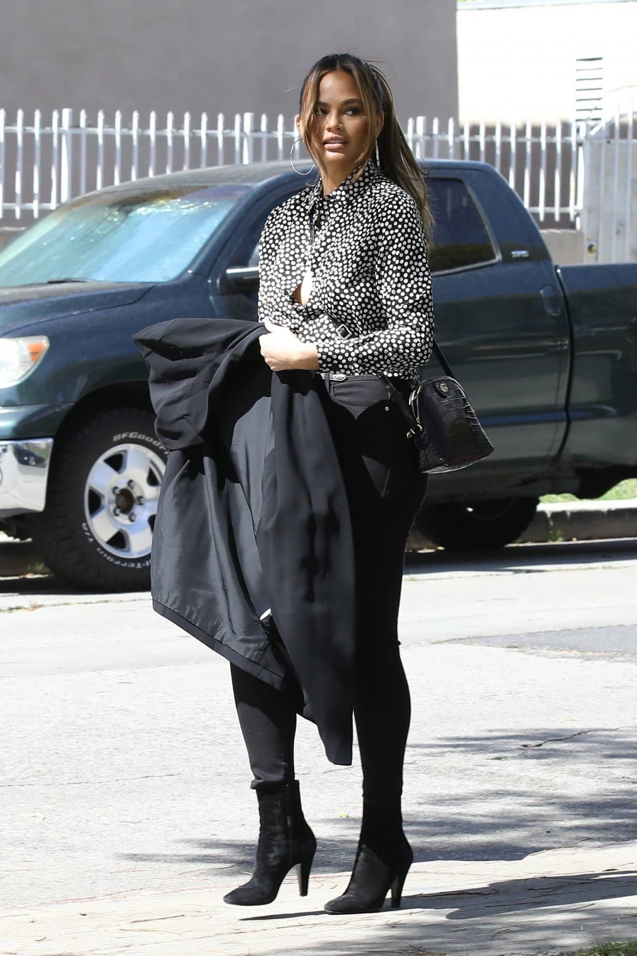 Chrissy Teigen’s Outing in Beverly Hills, March 5, 2022