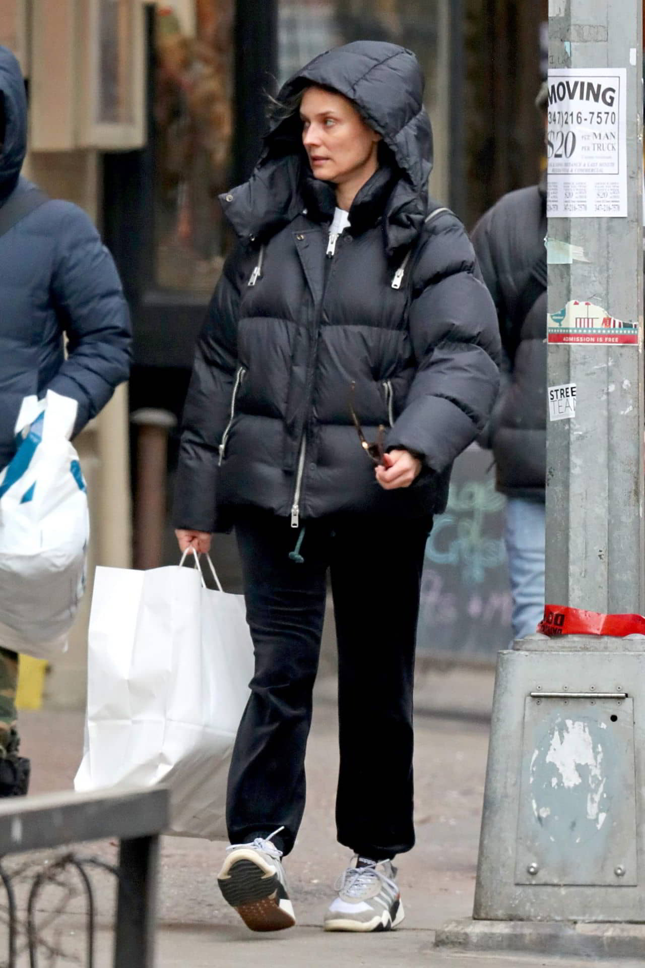 Diane Kruger in a Padded Jacket, December 12, 2018 - 1