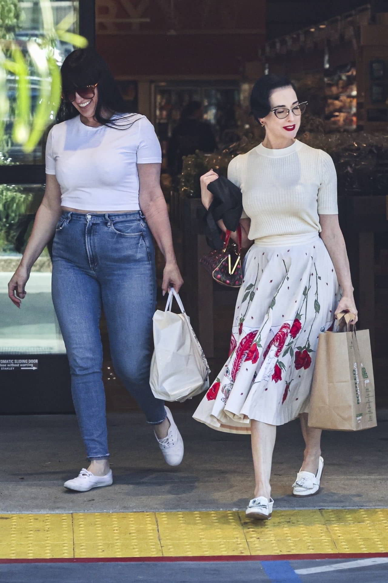 Dita Von Teese's Grocery Shopping Store in Los Angeles, August 19, 2023 - 1