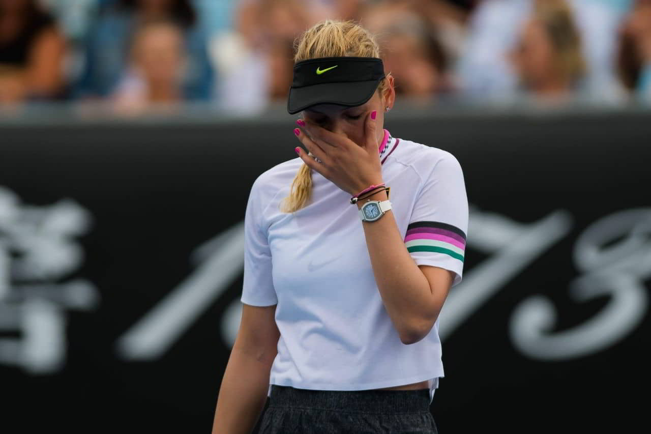 Donna Vekic's Australian Open, January 16, 2019 - 1