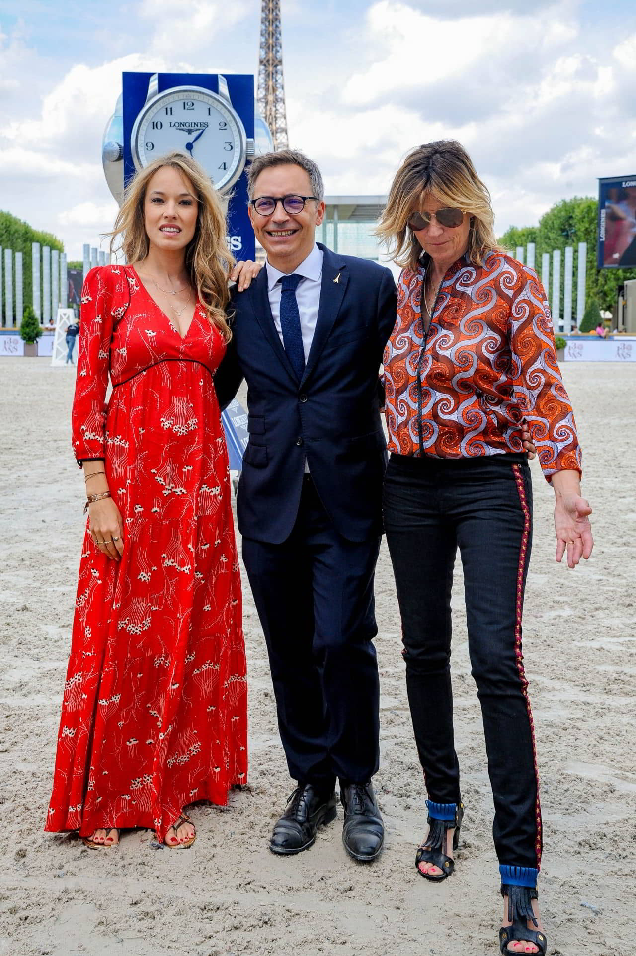 Elodie Fontan at Longines Paris Eiffel Jumping in Paris, July 6, 2019 - 1