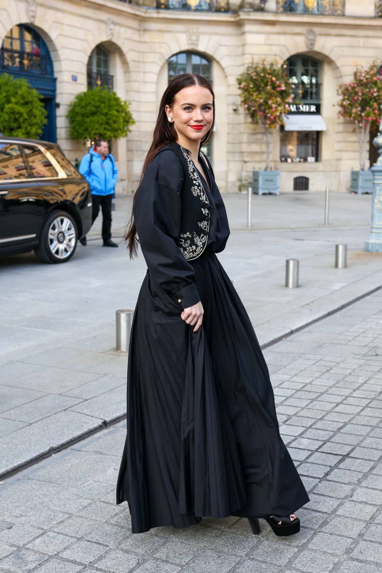 Emma Brooks in an Elegant Outfit in Paris, February 27, 2024 - 1