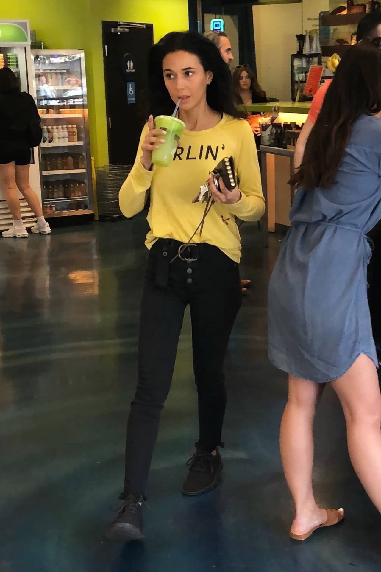 Emmanuelle Chriqui at Earthbar West Hollywood, April 2, 2019 - 1