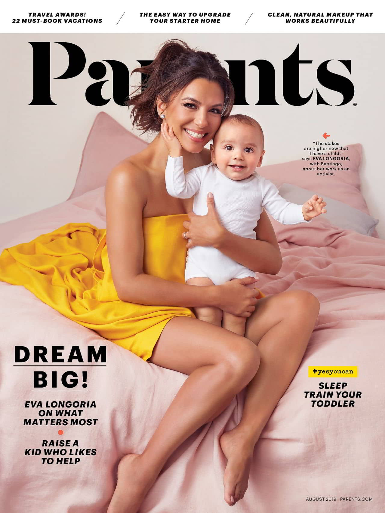 Eva Longoria for Parents Magazine August 2019 - 1