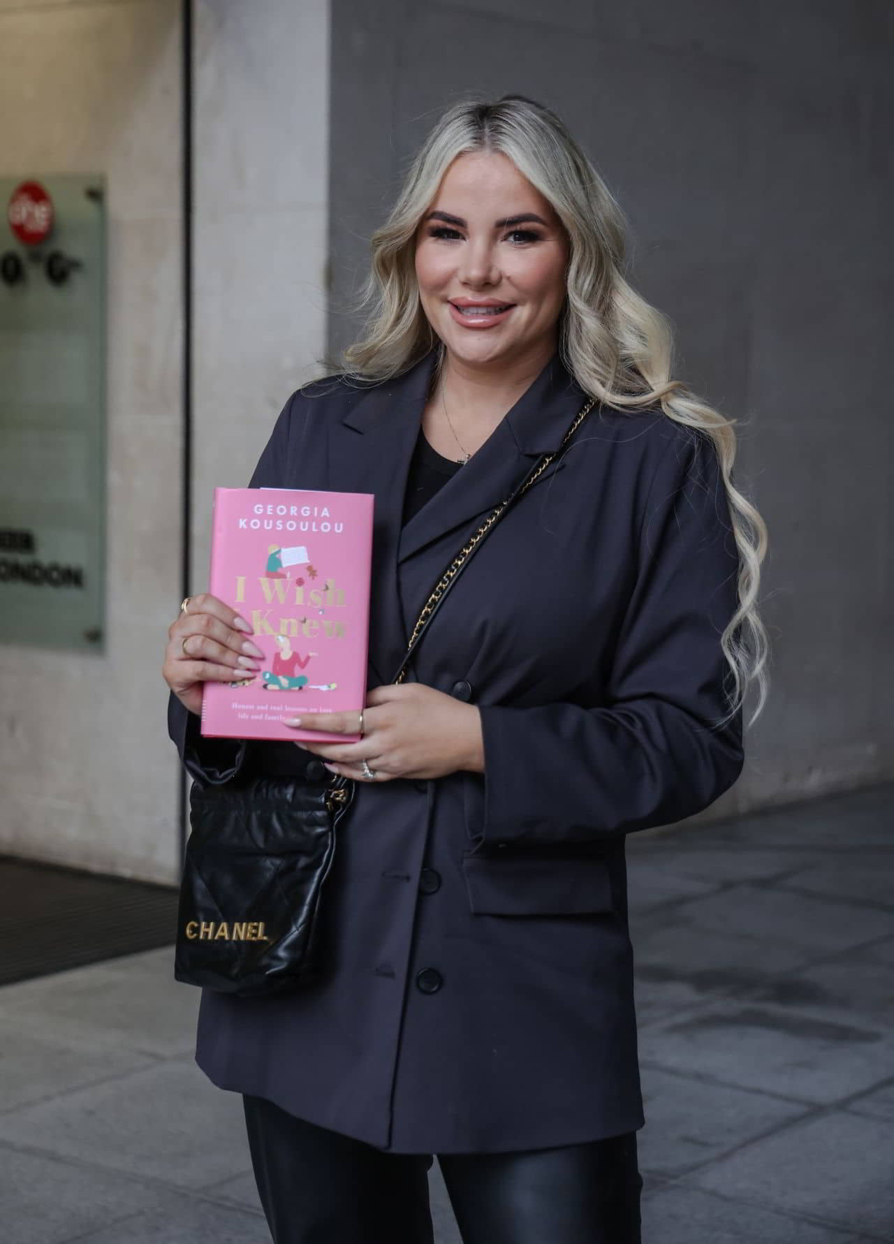 Georgia Kousoulou Leaving BBC Radio in London, February 29, 2024 - 1