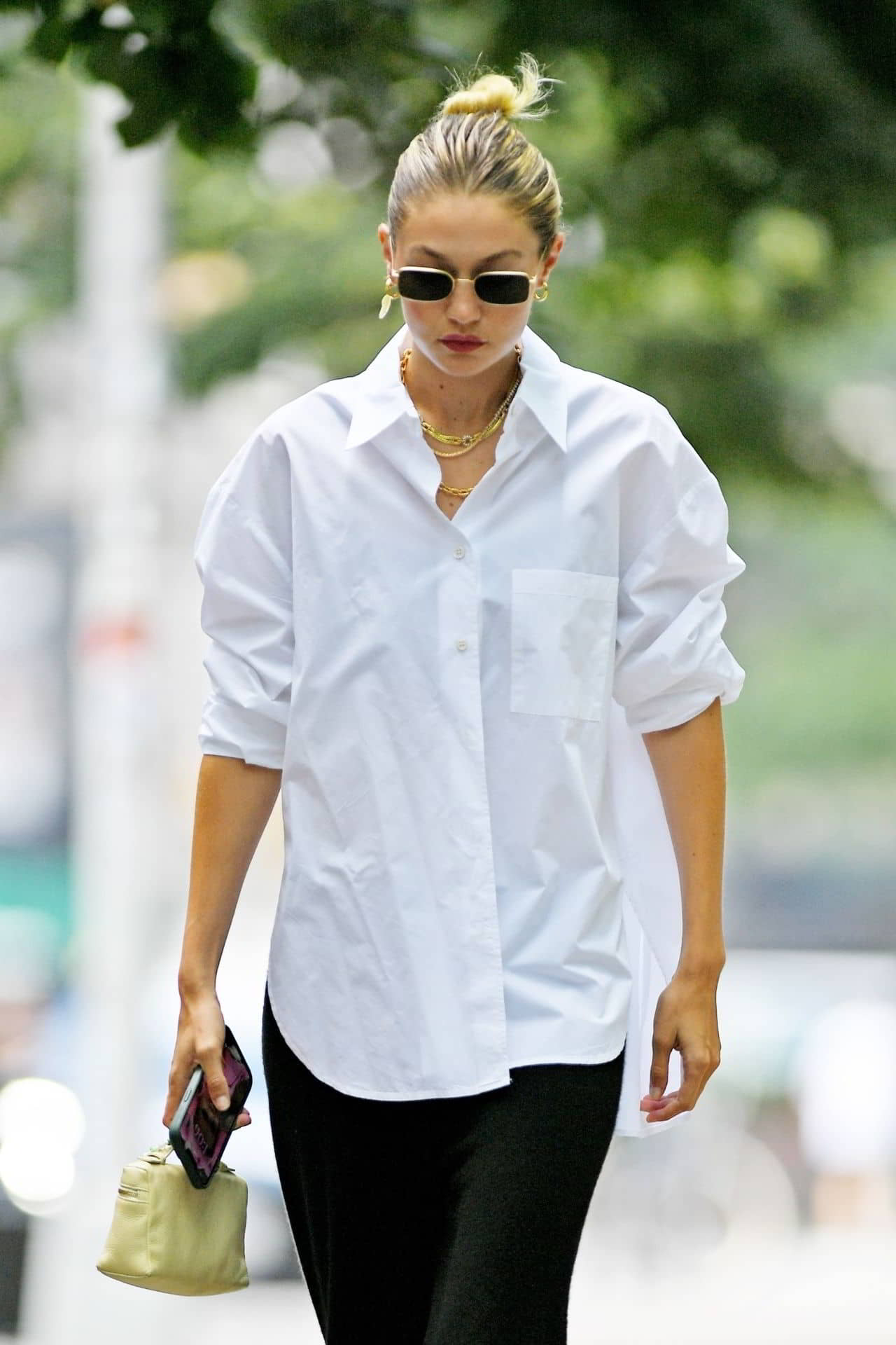 Gigi Hadid's Street Style in NYC, August 12, 2023 - 1