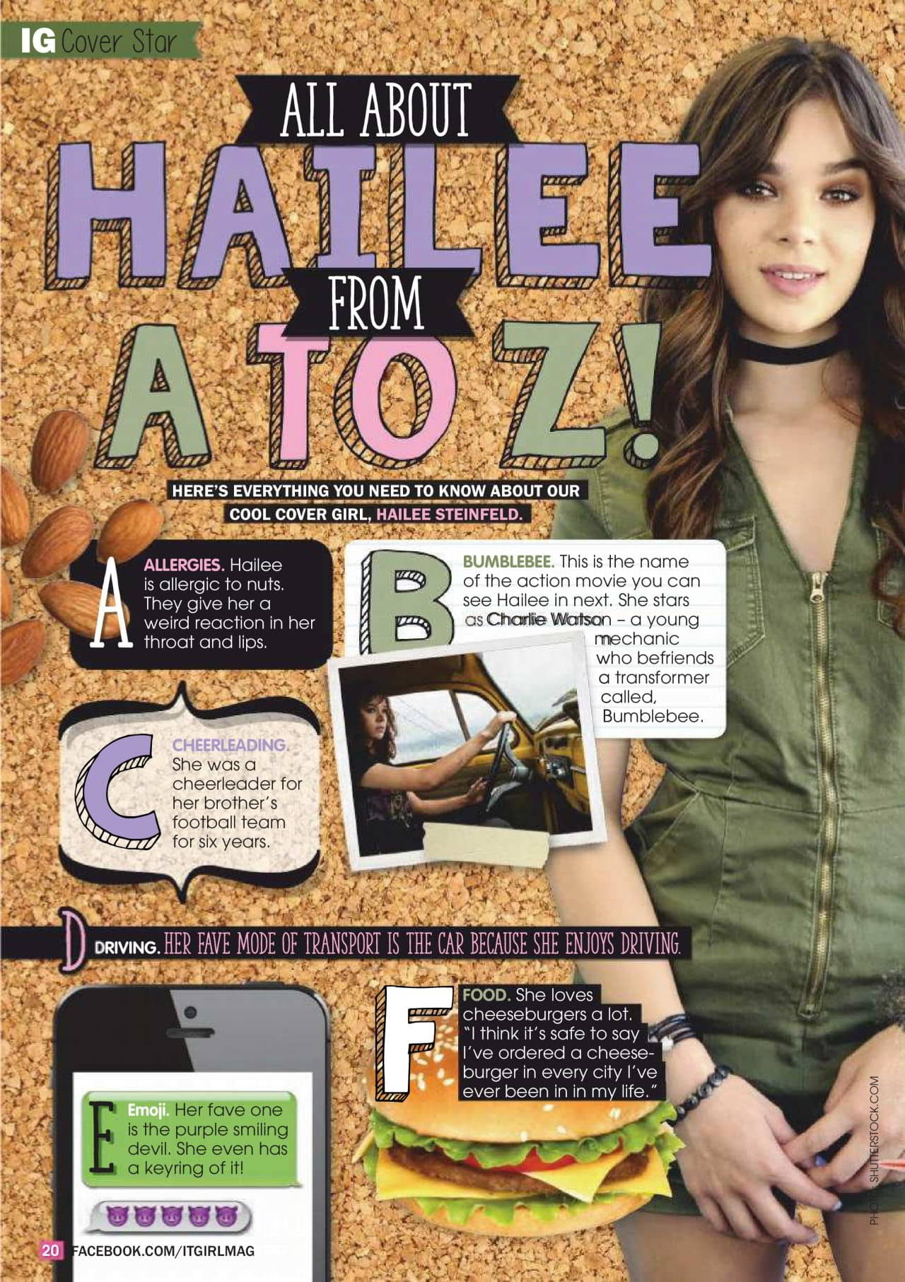 Hailee Steinfeld for It Girl Magazine January 2019 Issue - 1