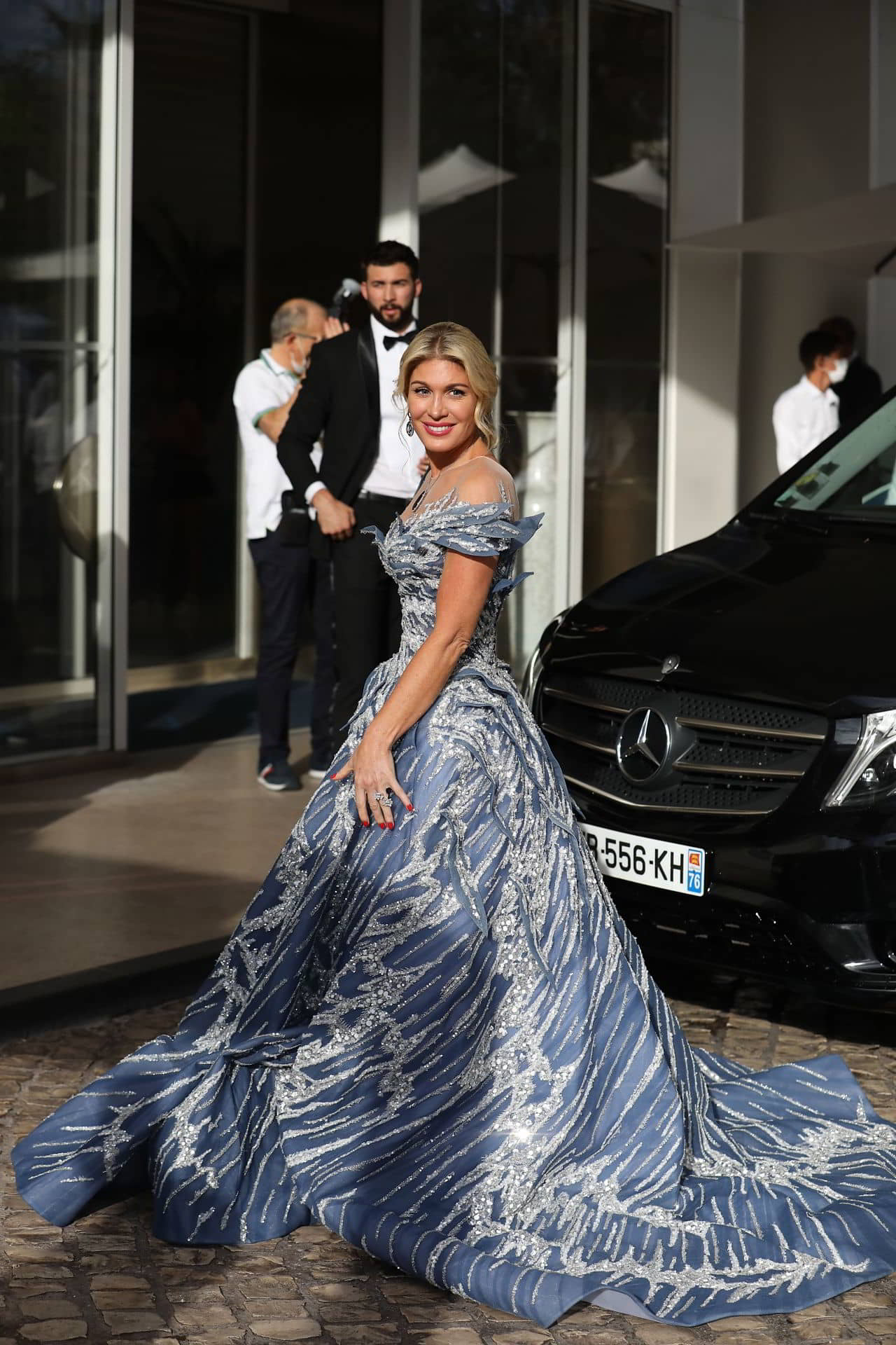 Hofit Golan Leaving Hotel Martinez in Cannes, July 18, 2021 - 1