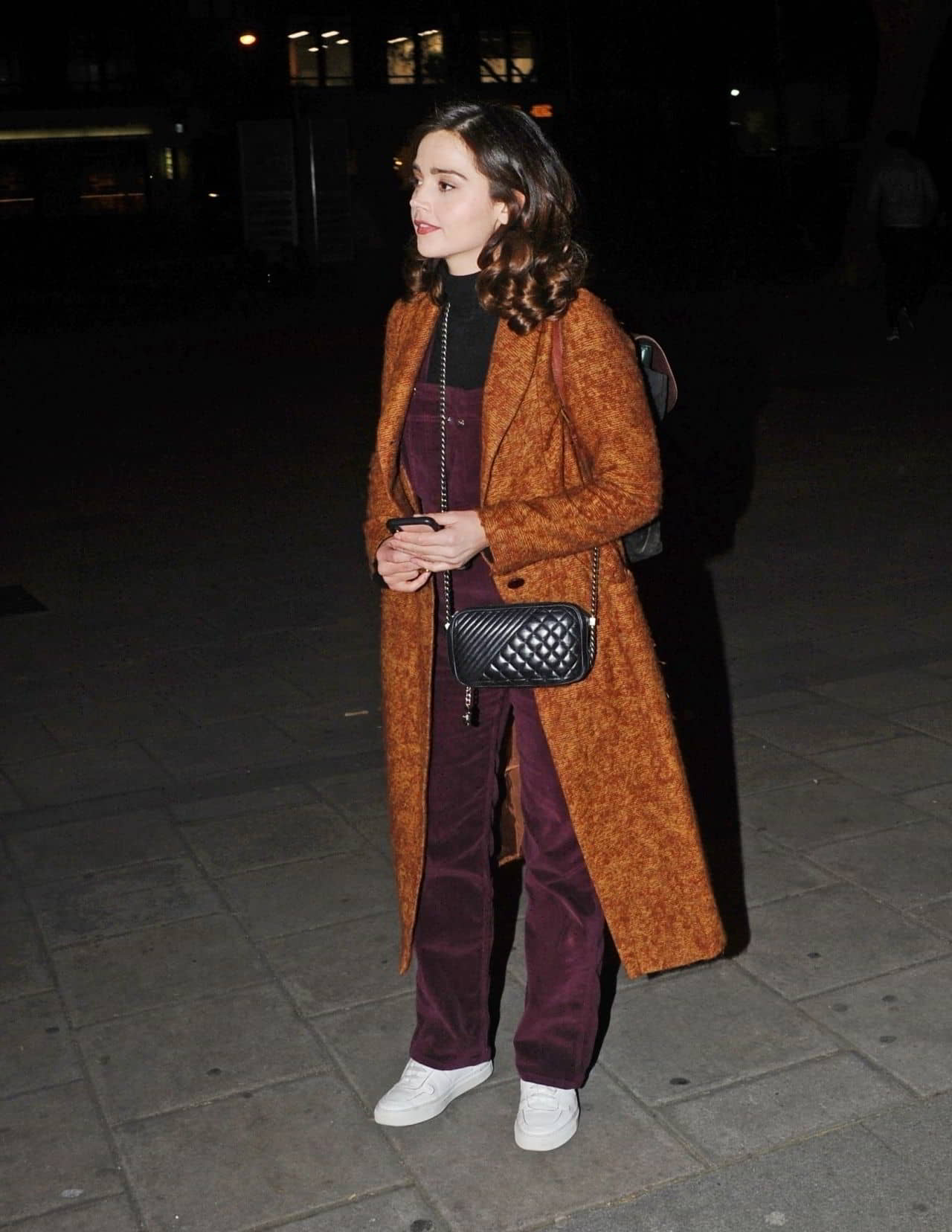 Jenna Louise Coleman Leaving Rehearsals for All My Sons at The Old Vic Theatre in London, April 19, 2019 - 1