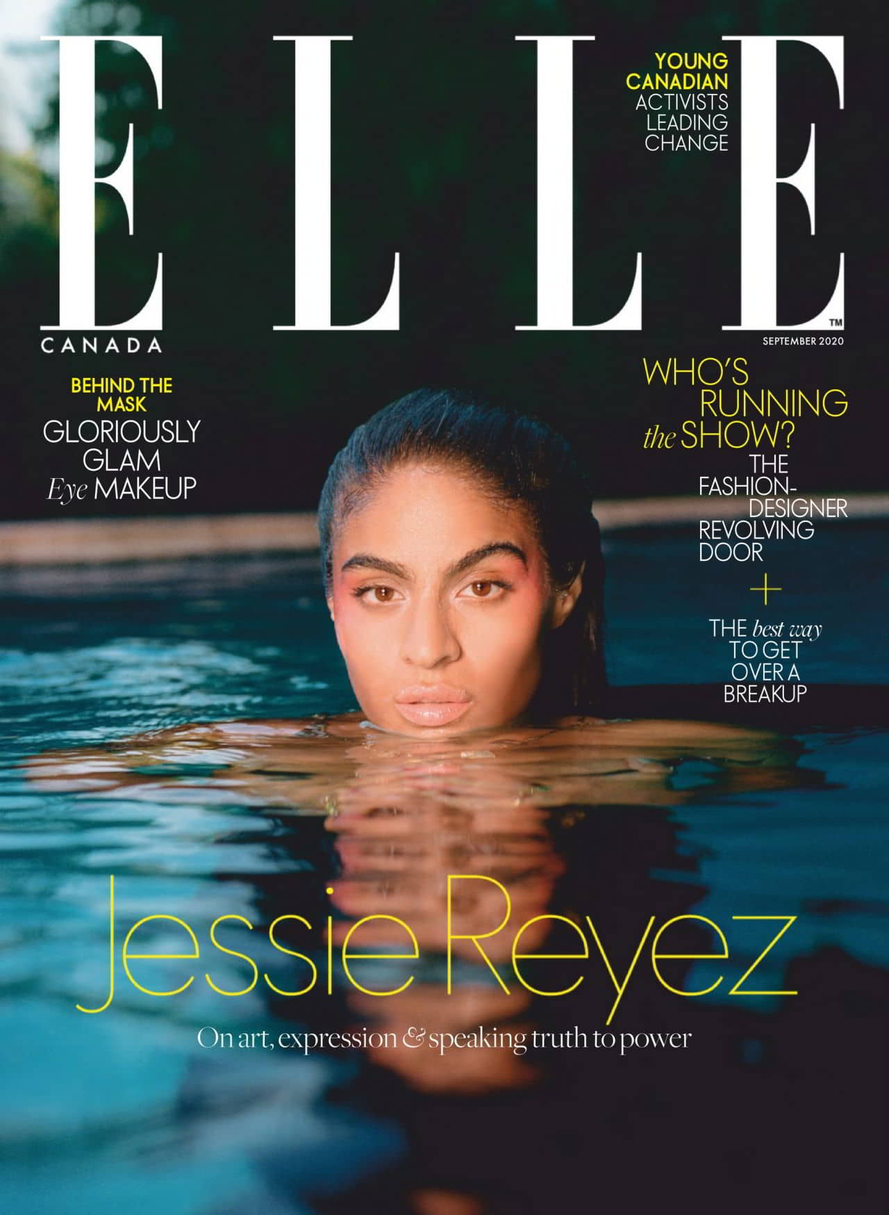 Jessie Reyez for Elle Magazine Canada September 2020 Issue - 1