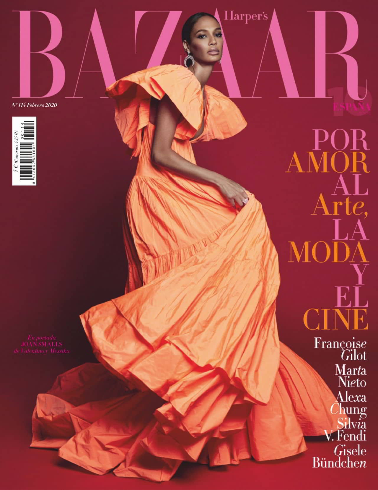 Joan Smalls for Harper's Bazaar Spain February 2020 Issue - 1