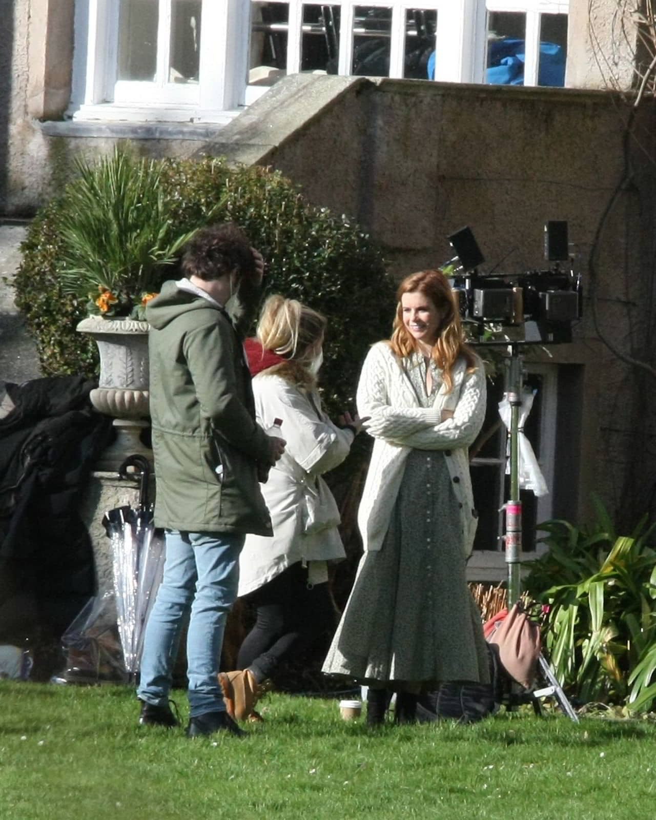 Joanna Garcia Swisher on As Luck Would Have It Set in Dublin, February 15, 2021 - 1