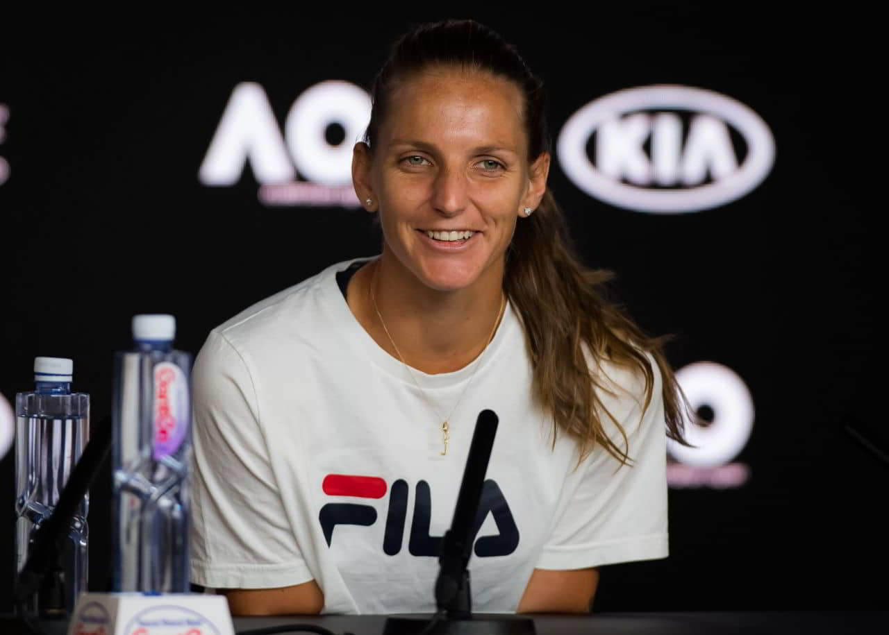 Karolina Pliskova Talks to The Press at Australian Open, January 23, 2019 - 1