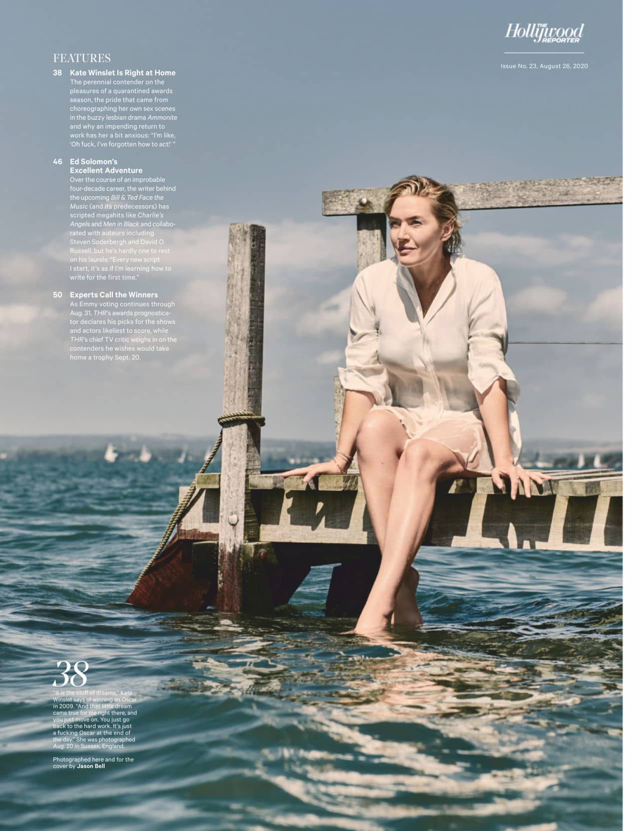 Kate Winslet for The Hollywood Reporter August 26, 2020 Issue - 1