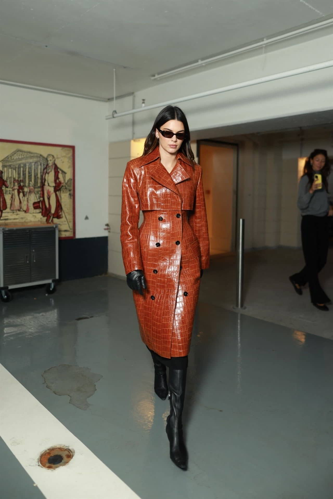 Kendall Jenner in Bottega Veneta Leaving a Fitting in Paris, September 27, 2023 - 1