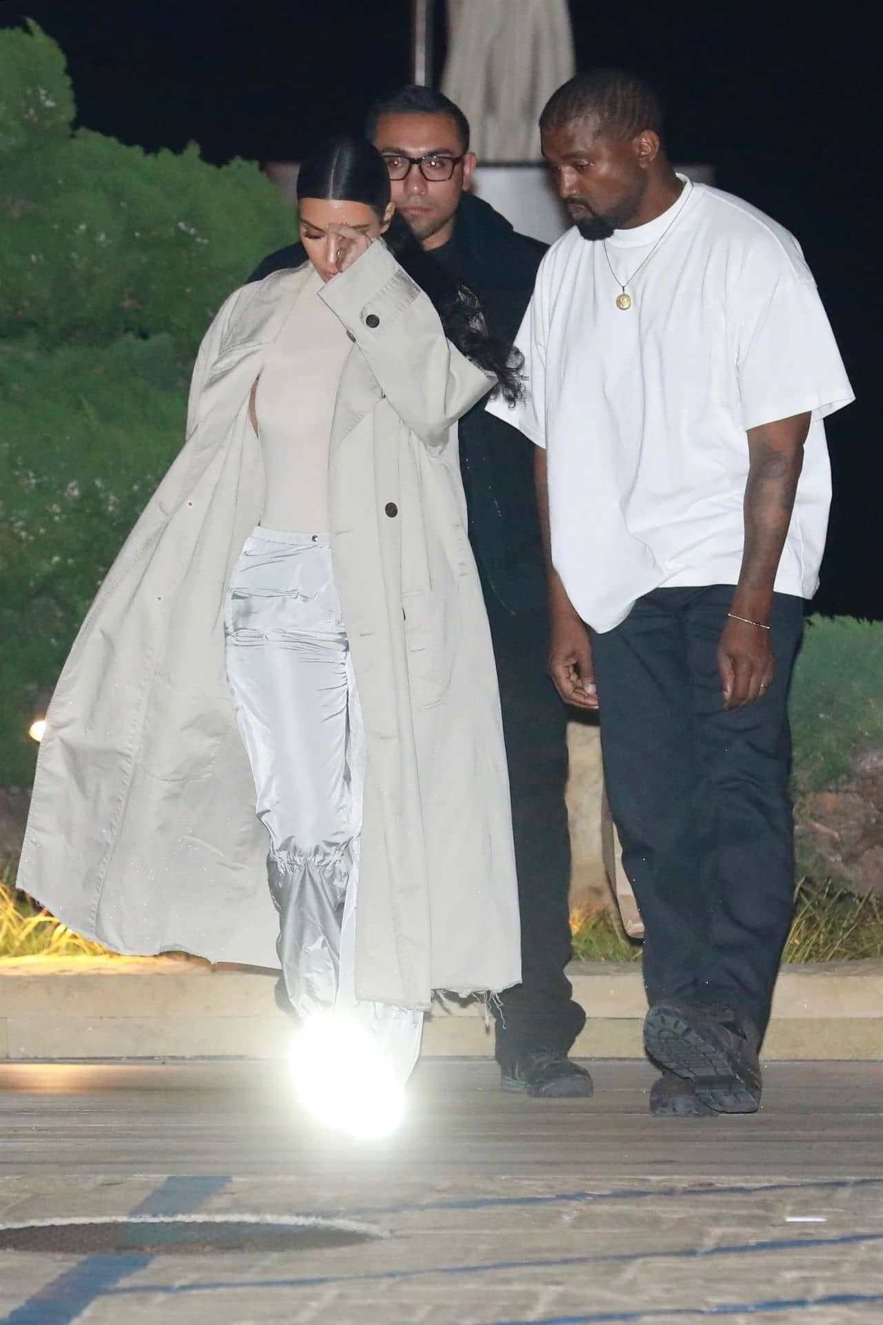 Kim Kardashian and Kanye West Leaving Nobu in Malibu, January 30, 2019 - 1