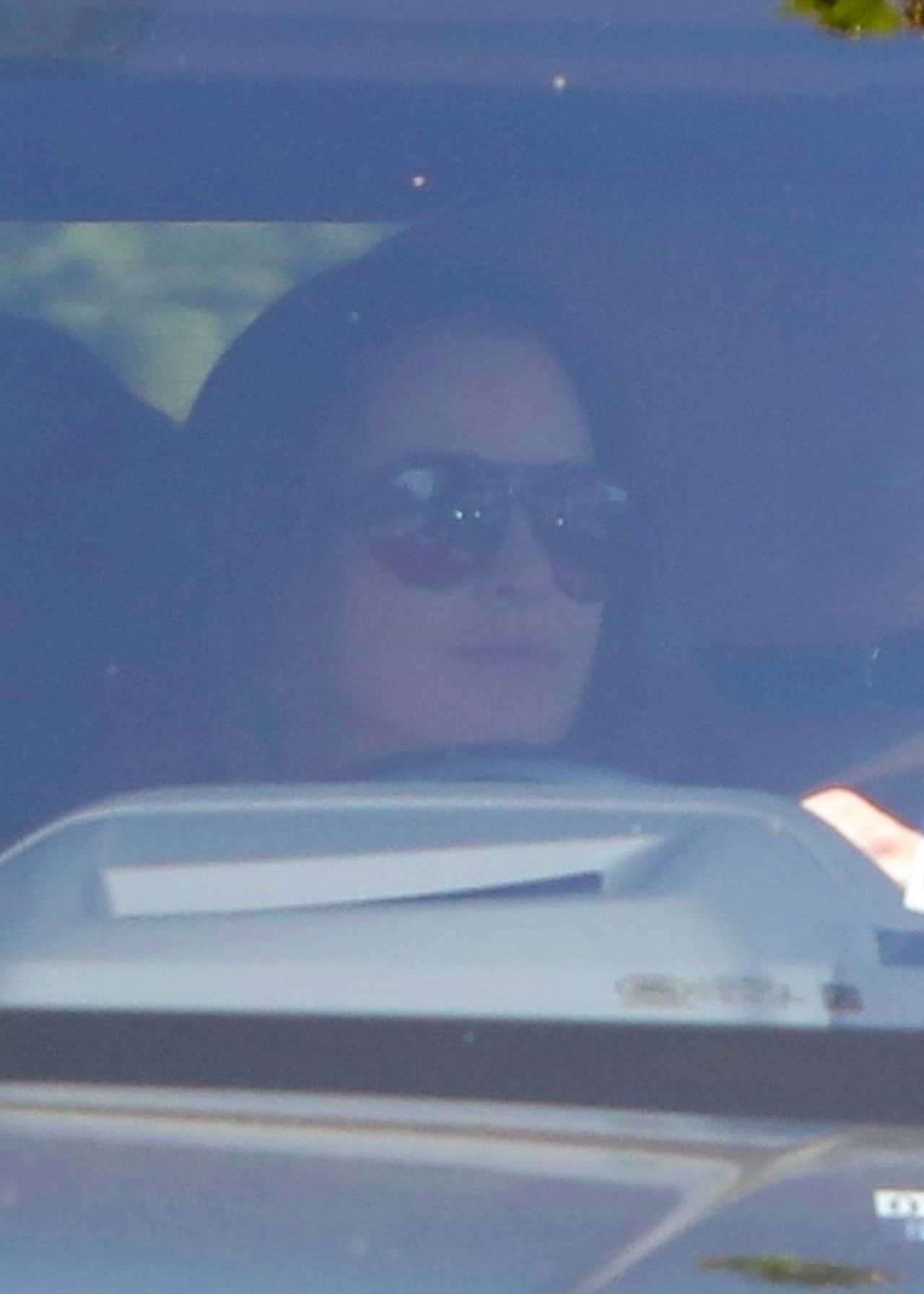 Kyle Richards at a Sushi Restaurant in Malibu, July 10, 2023