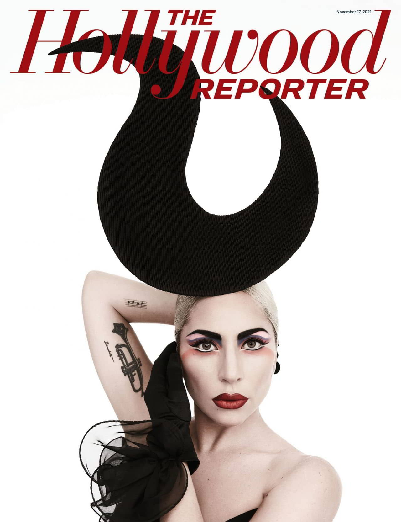 Lady Gaga for The Hollywood Reporter November 17, 2021 Issue - 1