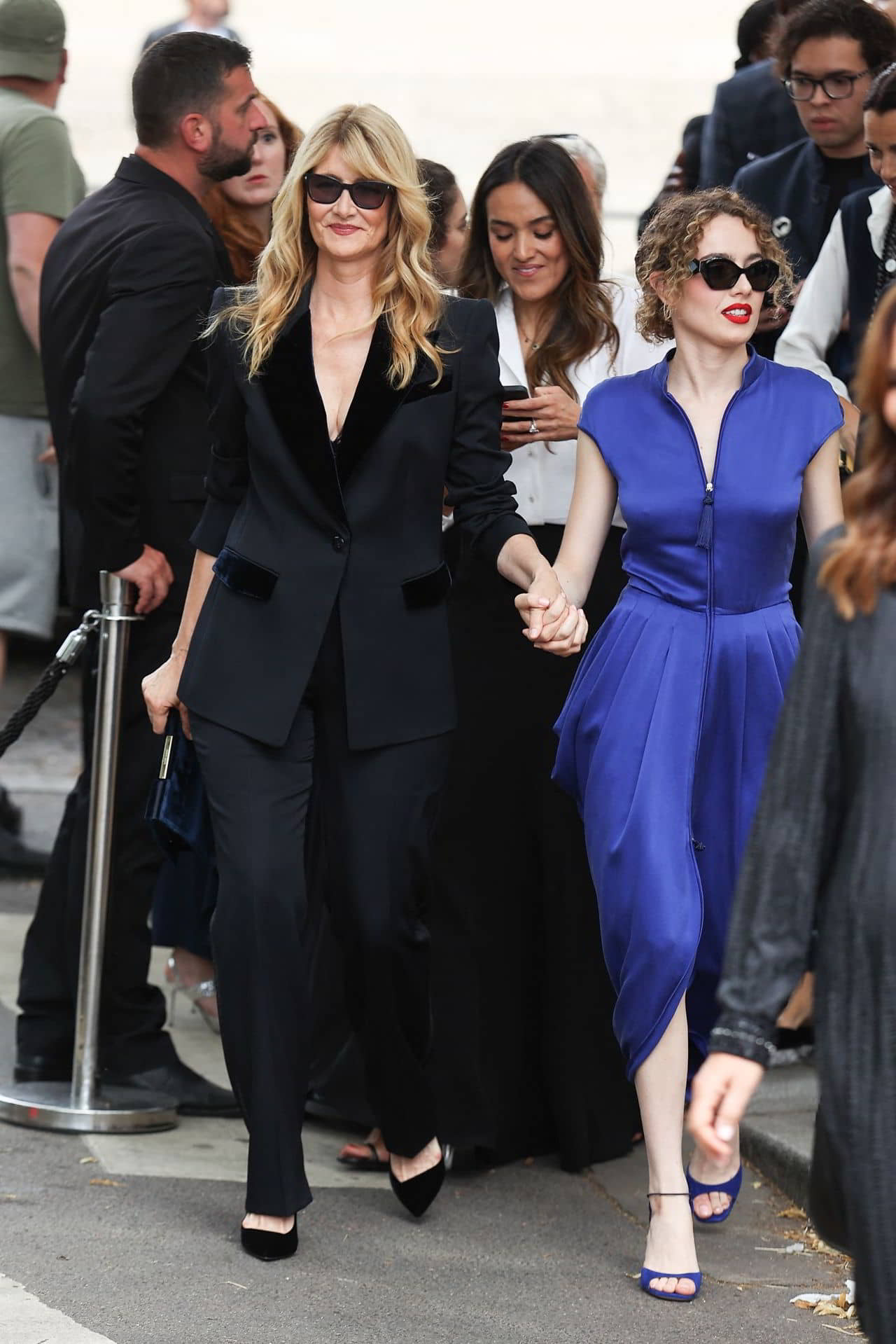 Laura Dern and Jaya Harper Arrive for The Giorgio Armani Show at Paris Fashion Week, July 4, 2023 - 1