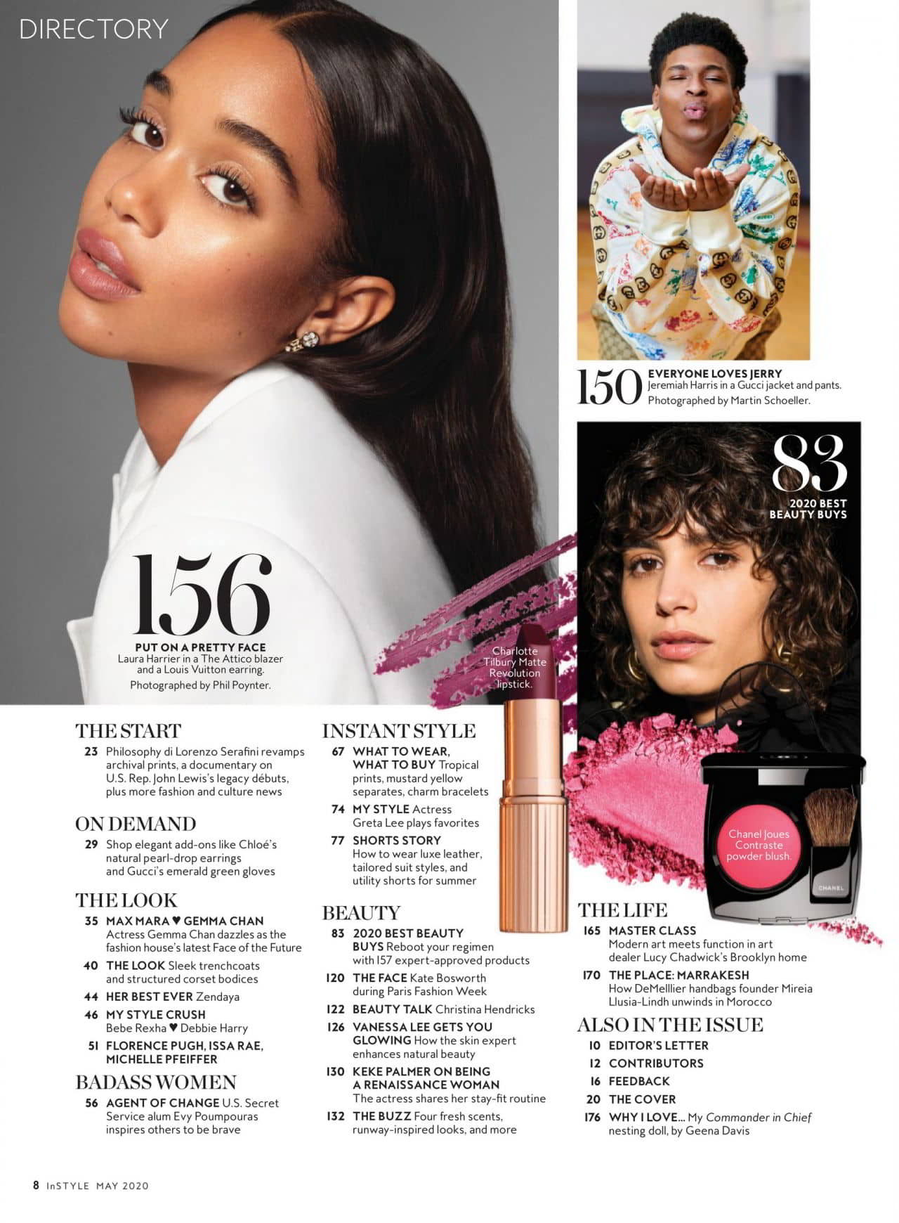 Laura Harrier for Instyle Magazine May 2020 Issue - 1