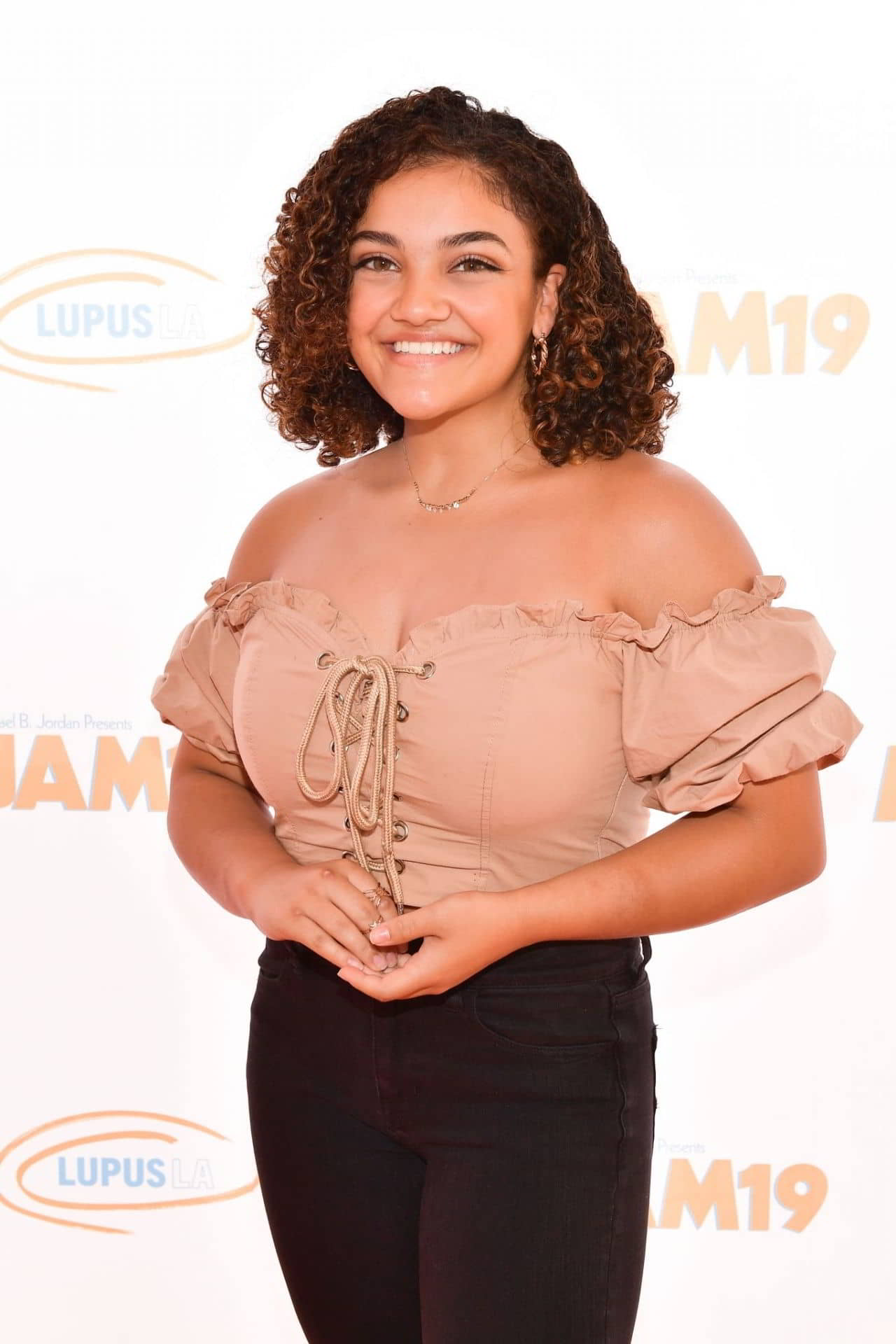 Laurie Hernandez at MBJAM19 in Hollywood - 1