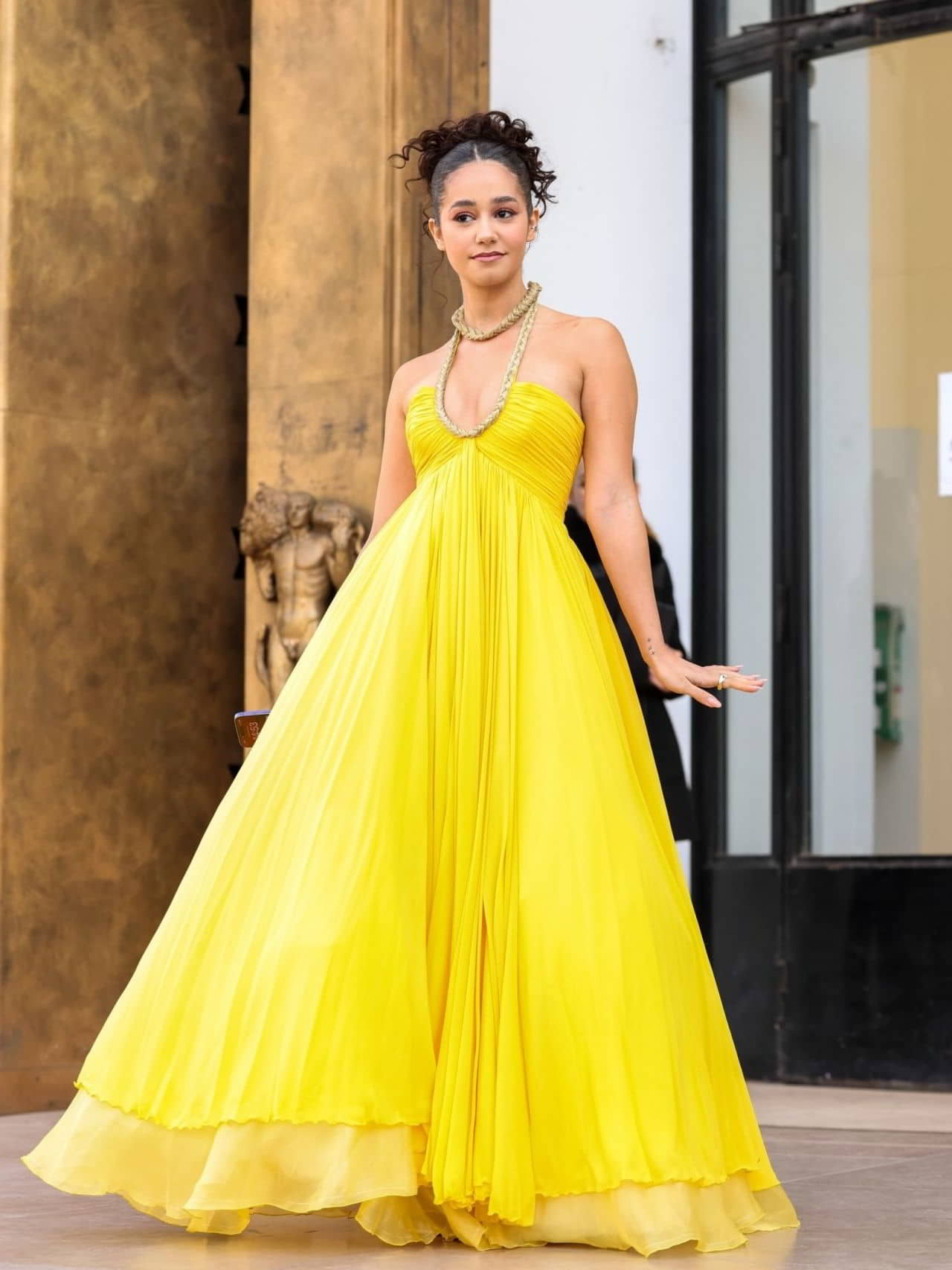 Lena Mahfouf at Giambattista Valli Fashion Show in Paris, March 3, 2023 - 1