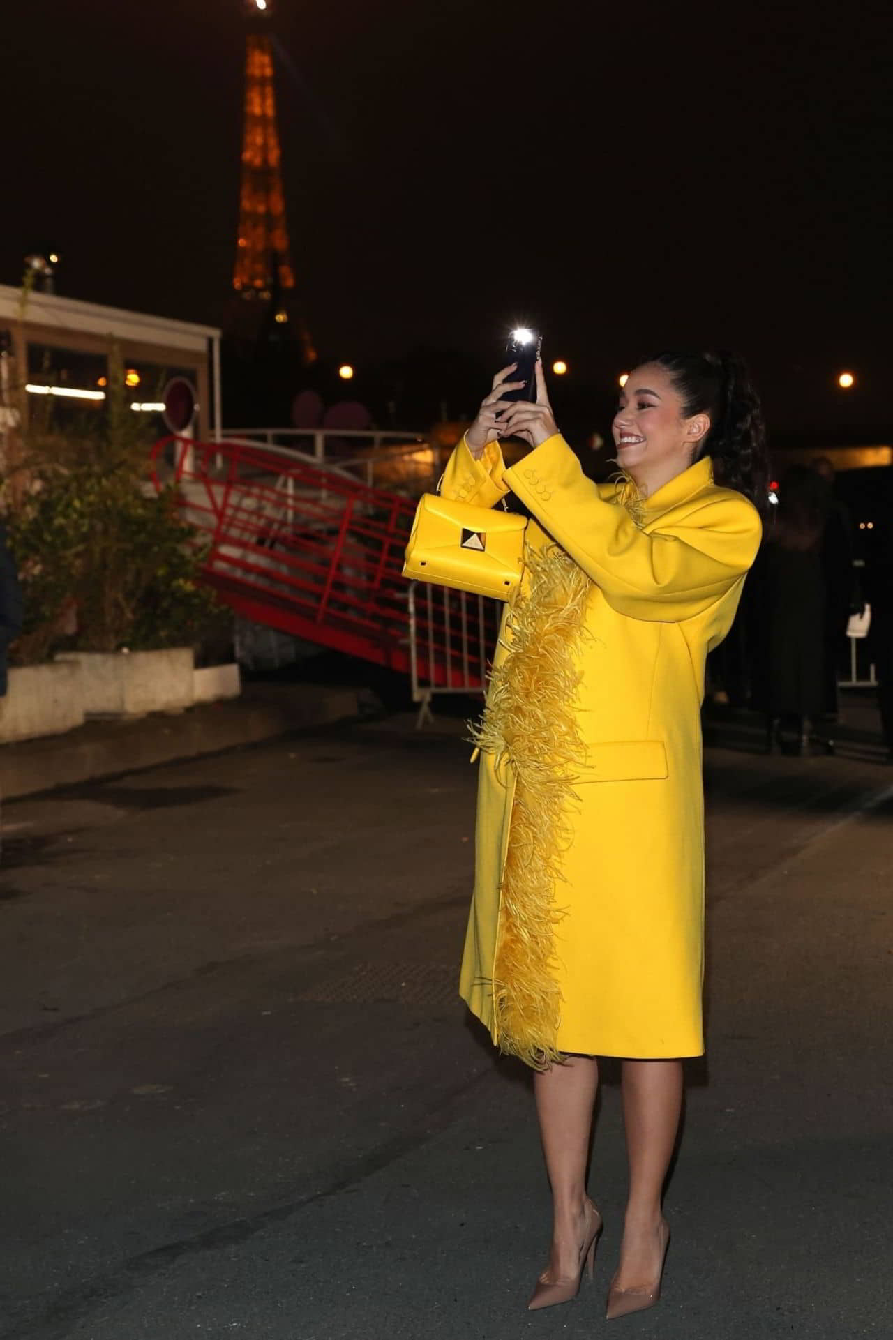 Lena Mahfouf at Valentino Haute Couture Show at Paris Fashion Week, January 25, 2023 - 1