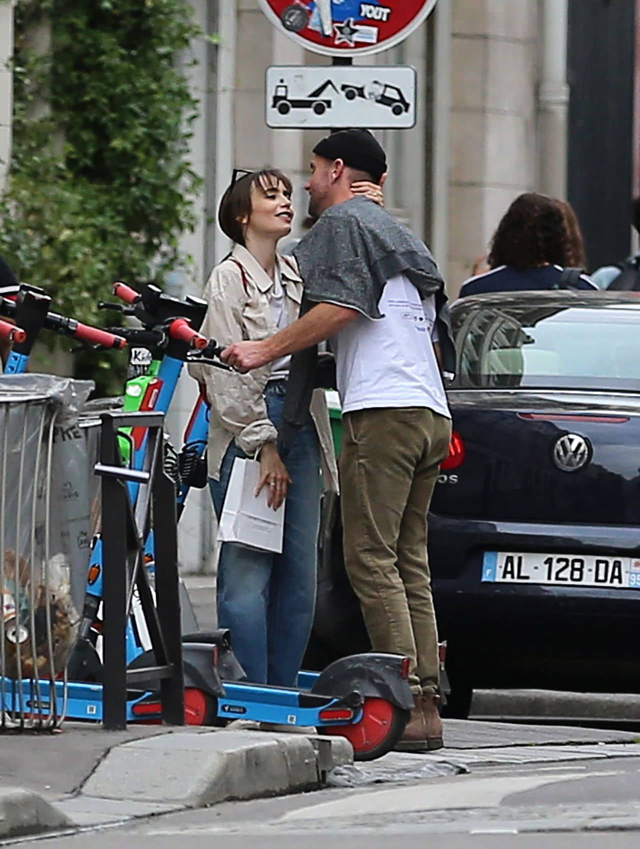 Lily Collins and Charlie McDowell in Paris, September 15, 2022 - 1