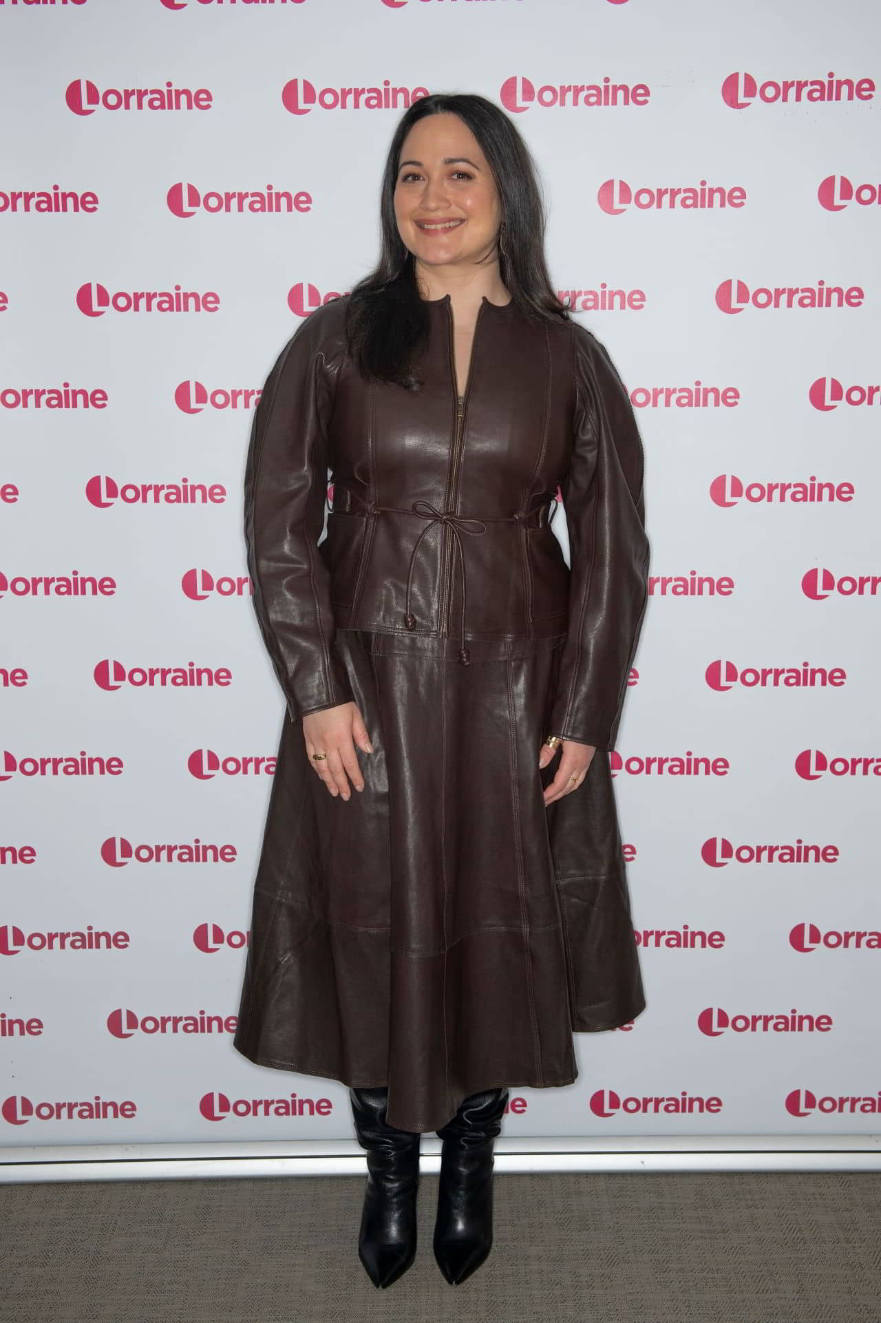 Lily Gladstone on Lorraine TV Show in London, January 29, 2024 - 1